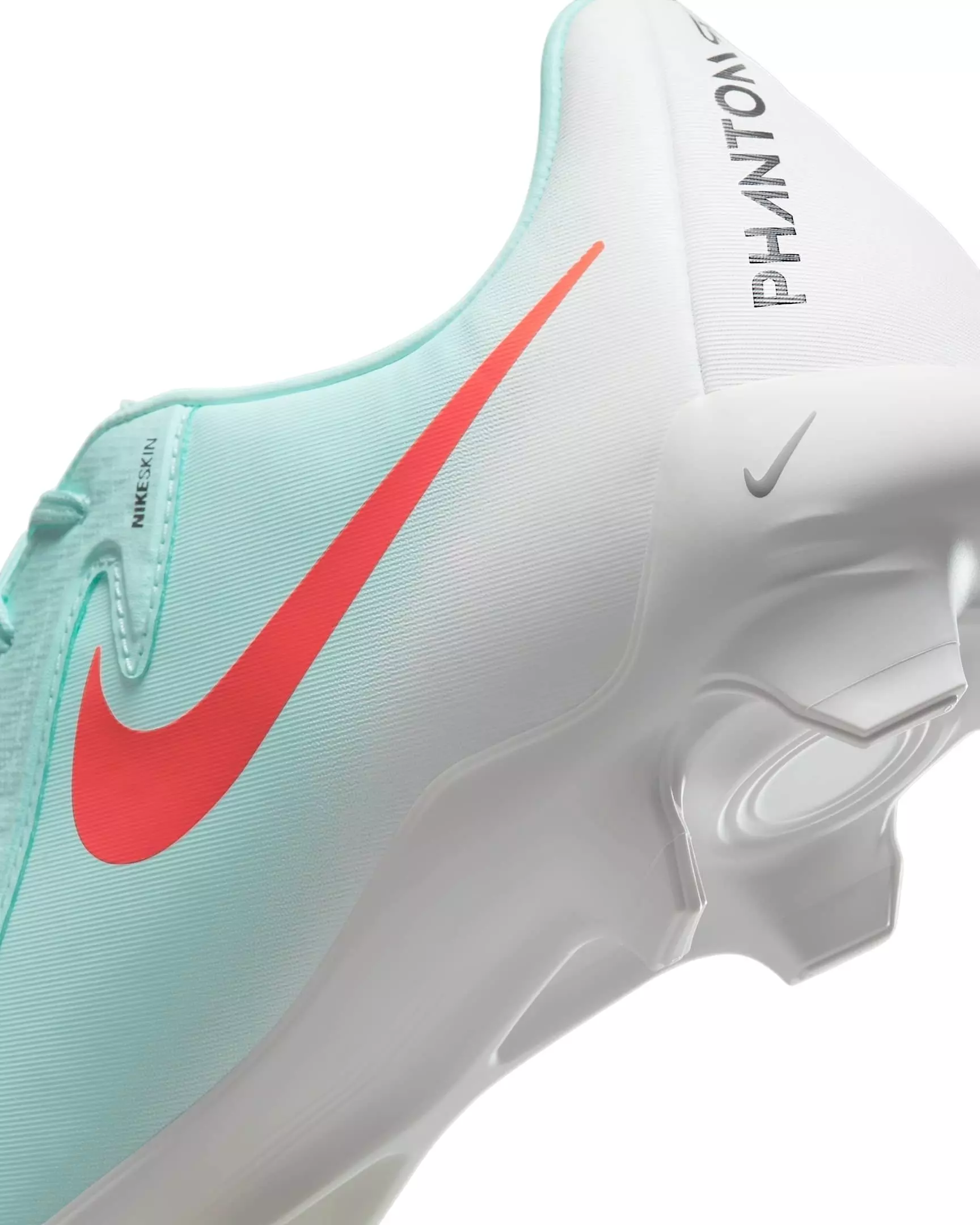 Nike Phantom GX 2 Academy MG "Mint/Off-Noir/Atomic Red" Men's Soccer Cleat - MINT/WHITE/RED