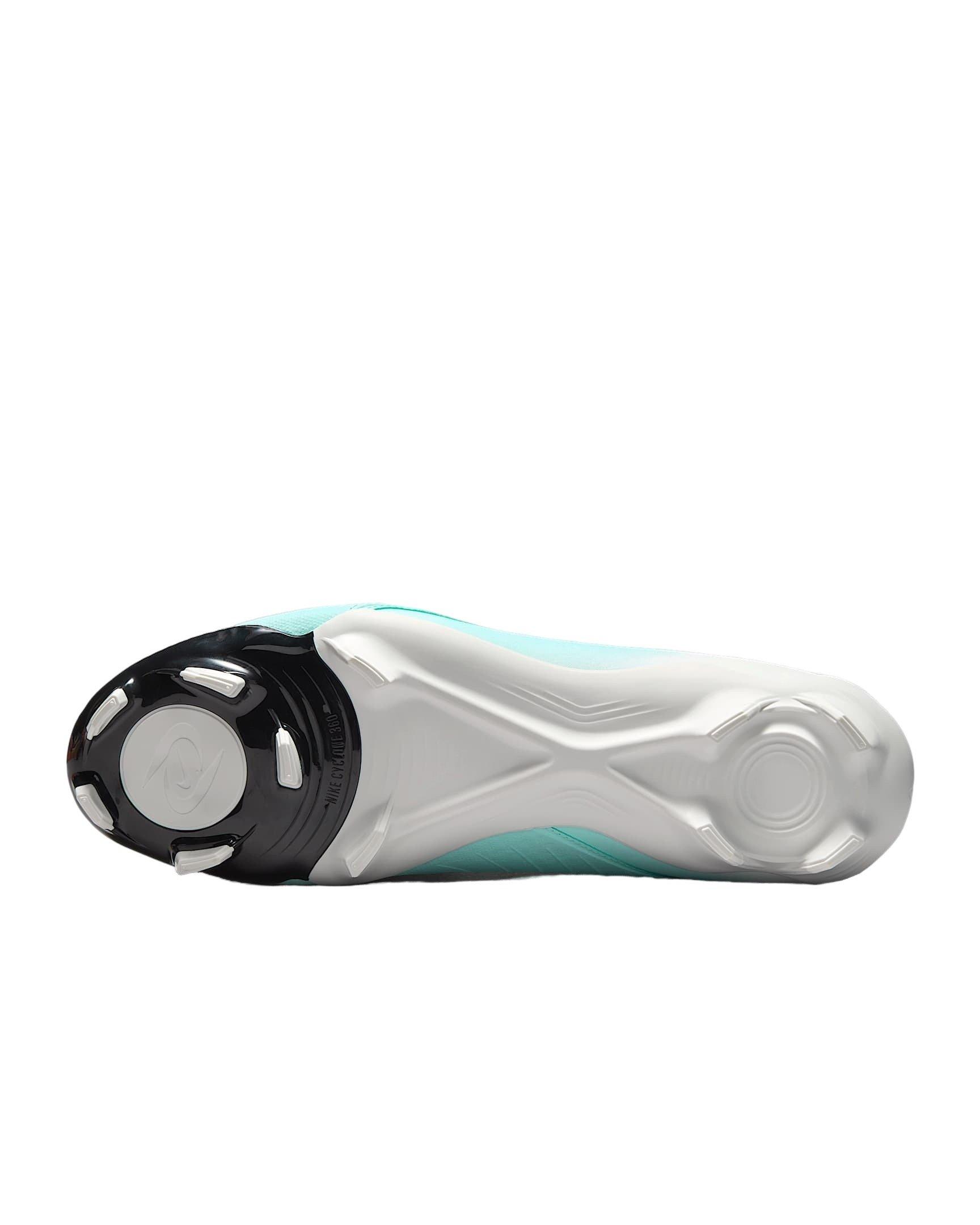 Nike Phantom GX 2 Academy MG "Mint/Off-Noir/Atomic Red" Men's Soccer Cleat - MINT/WHITE/RED Thumbnail View 9