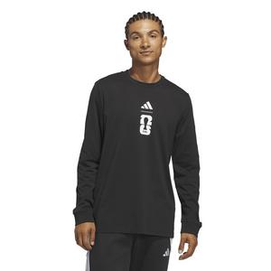 adidas Men's World Cup 26 OMB Graphic Long Sleeve T-Shirt -Black