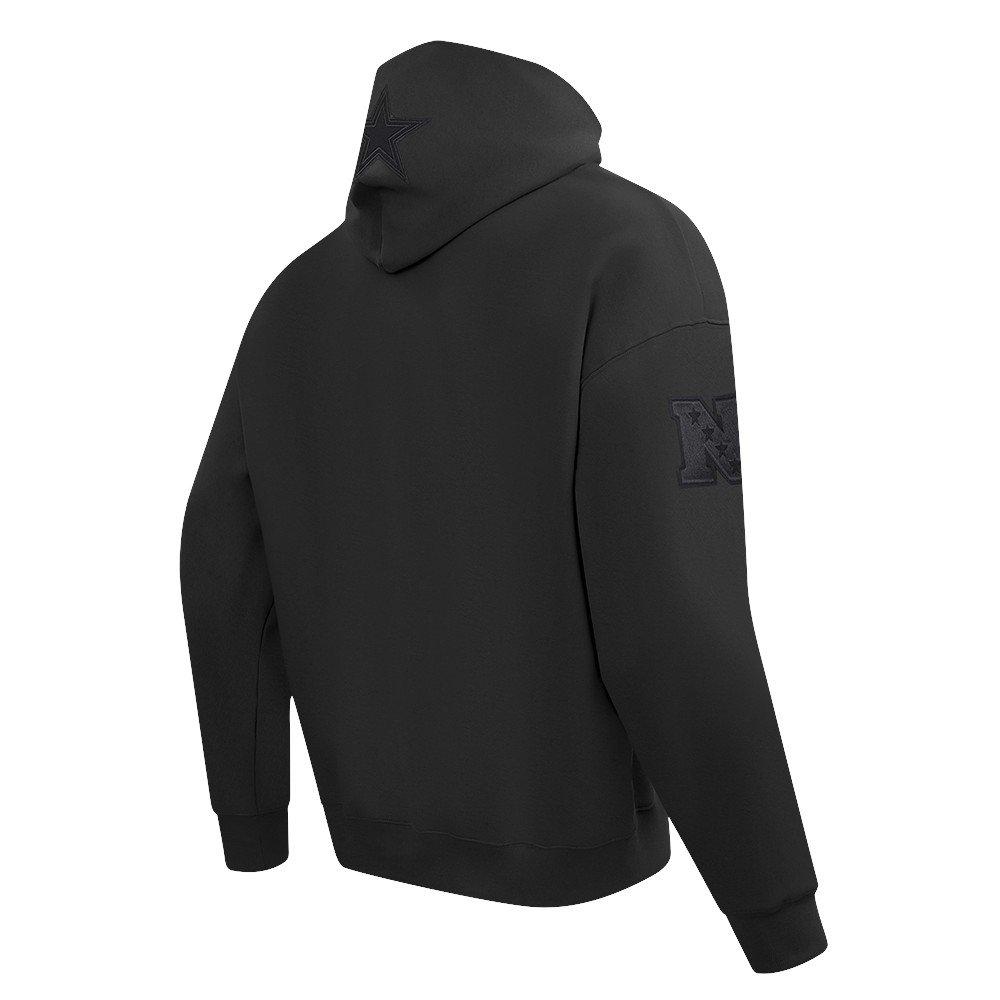 Pro Standard Men's NFL Dallas Cowboys Neutral Drop Shoulder Pullover Hoodie - Black - BLACK