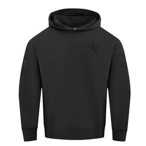 Pro Standard Men's NFL Dallas Cowboys Neutral Drop Shoulder Pullover Hoodie - Black - BLACK