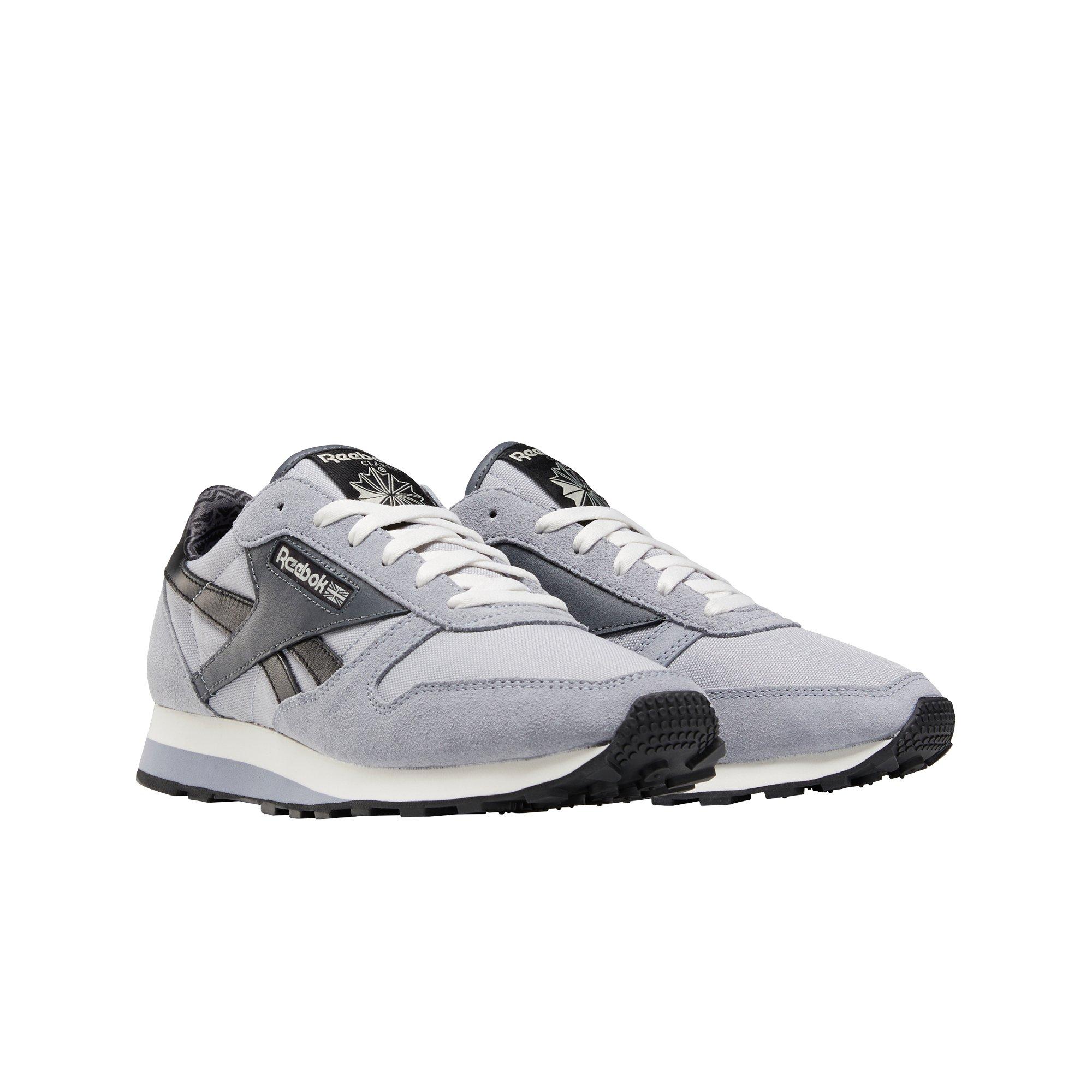 Reebok Classic Leather Az Grey Black Unisex Shoe Hibbett City Gear