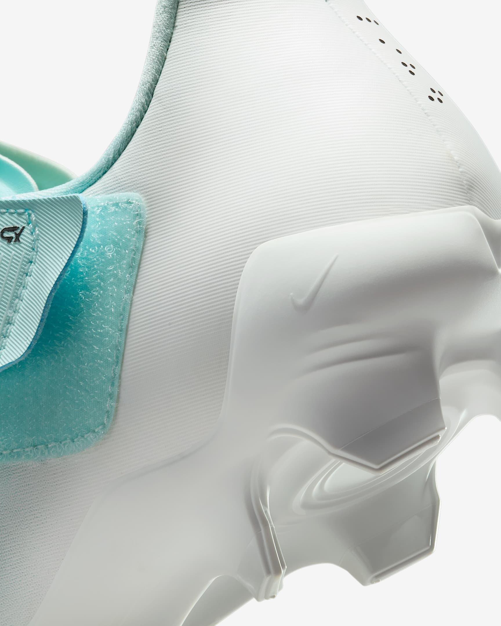 Nike Phantom GX 2 Academy EasyOn MG "Mint/Off Noir/Atomic Red" Men's Soccer Cleat - MINT/OFF NOIR/RED Thumbnail View 8