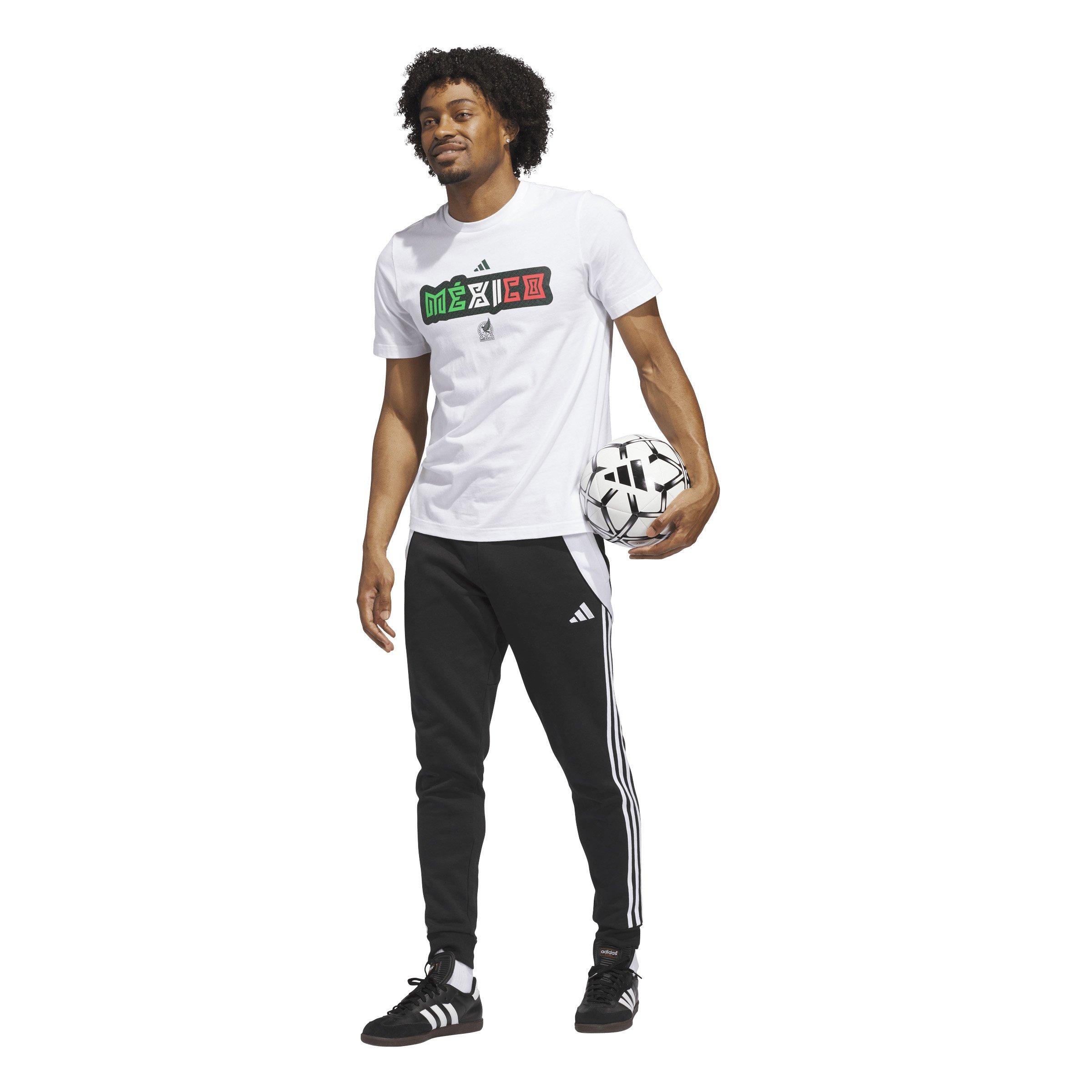 adidas Men's World Cup 26 Mexico Home Graphic Tee - White - WHITE Thumbnail View 5
