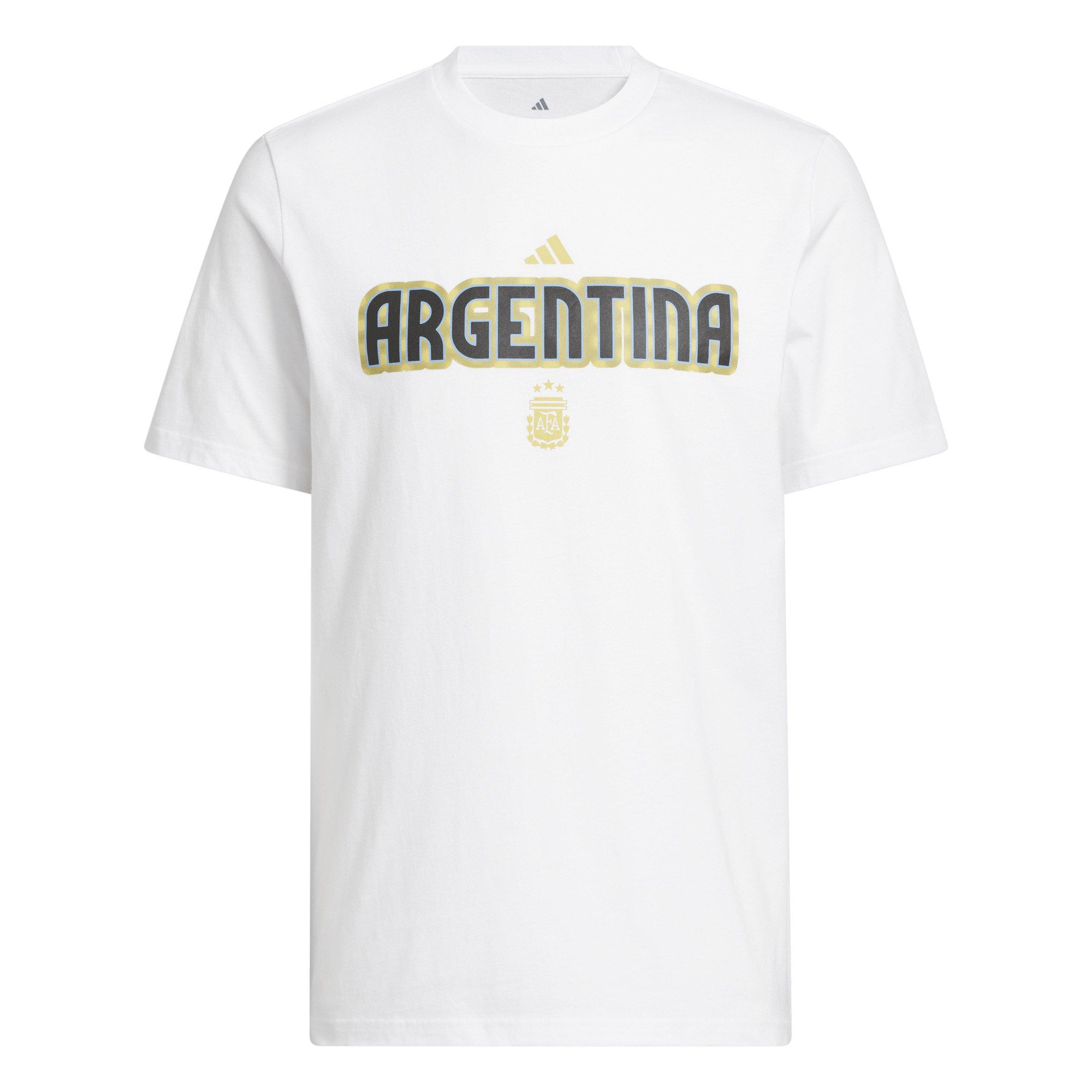 adidas Men's World Cup 26 Argentina Home Graphic Tee - White - WHITE Thumbnail View 6