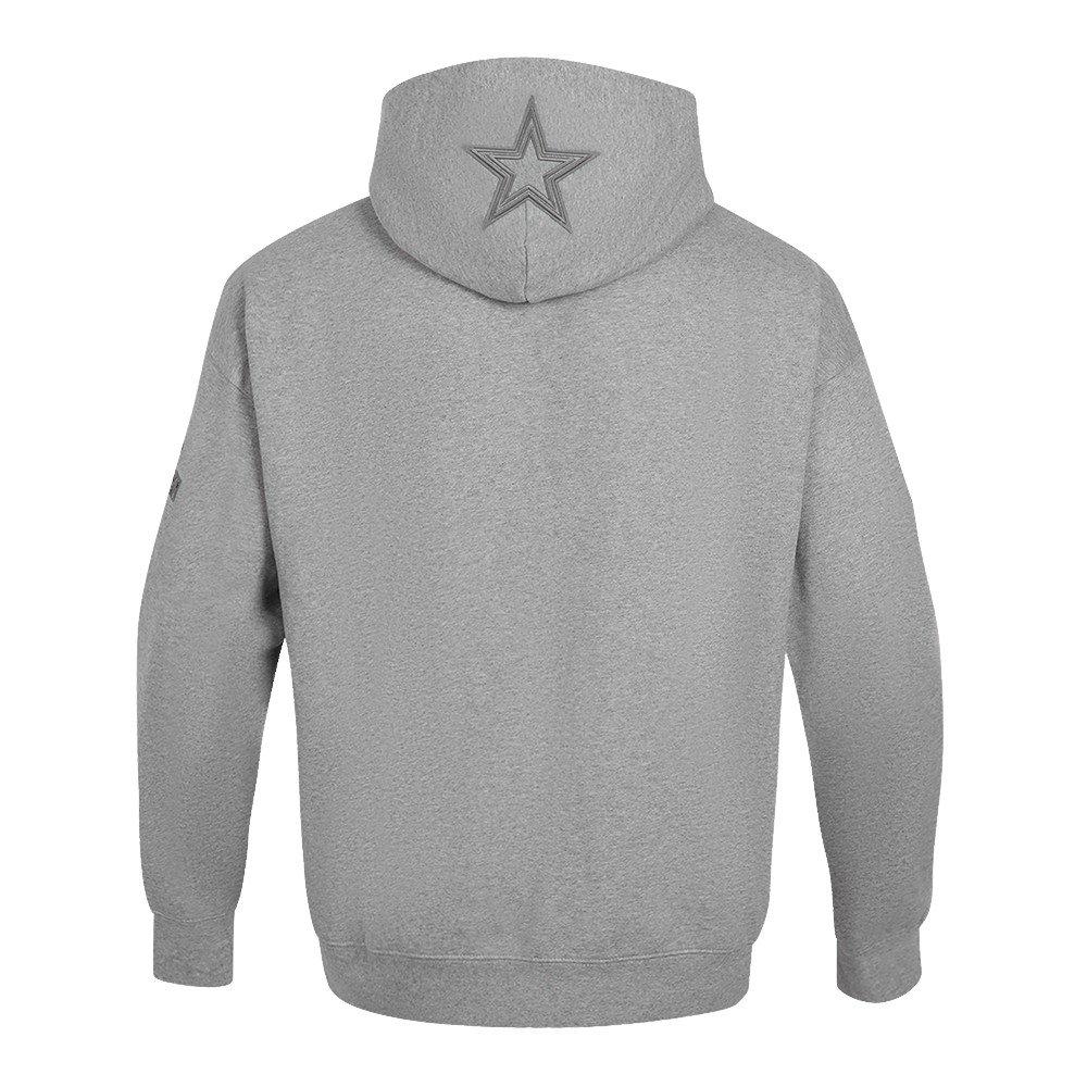 Pro Standard Men's NFL Dallas Cowboys Neutral Drop Shoulder Pullover Hoodie - Dk Grey - DK GREY