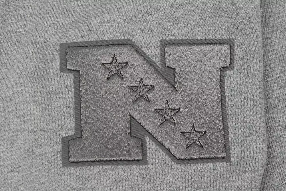 Pro Standard Men's NFL Dallas Cowboys Neutral Drop Shoulder Pullover Hoodie - Dk Grey - DK GREY