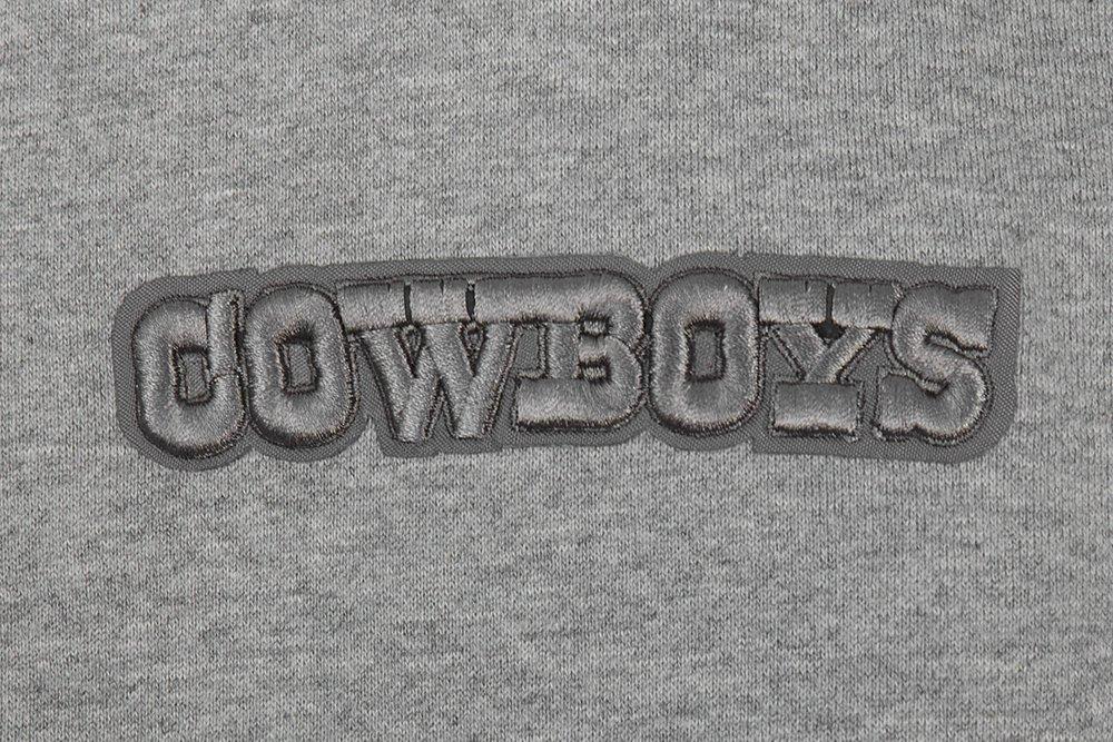Pro Standard Men's NFL Dallas Cowboys Neutral Drop Shoulder Pullover Hoodie - Dk Grey - DK GREY