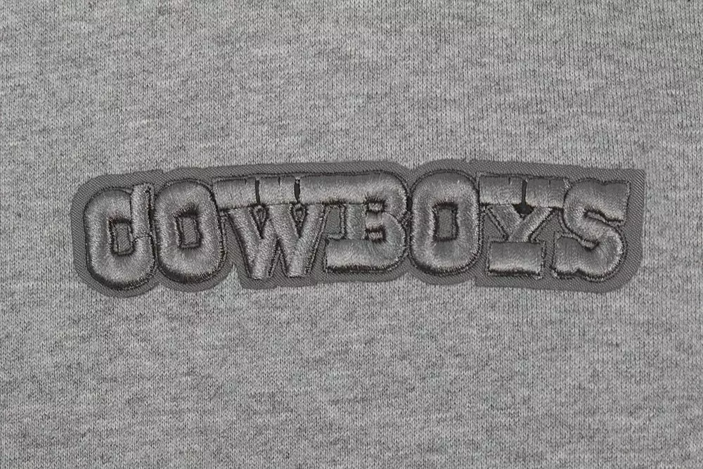 Pro Standard Men's NFL Dallas Cowboys Neutral Drop Shoulder Pullover Hoodie - Dk Grey - DK GREY