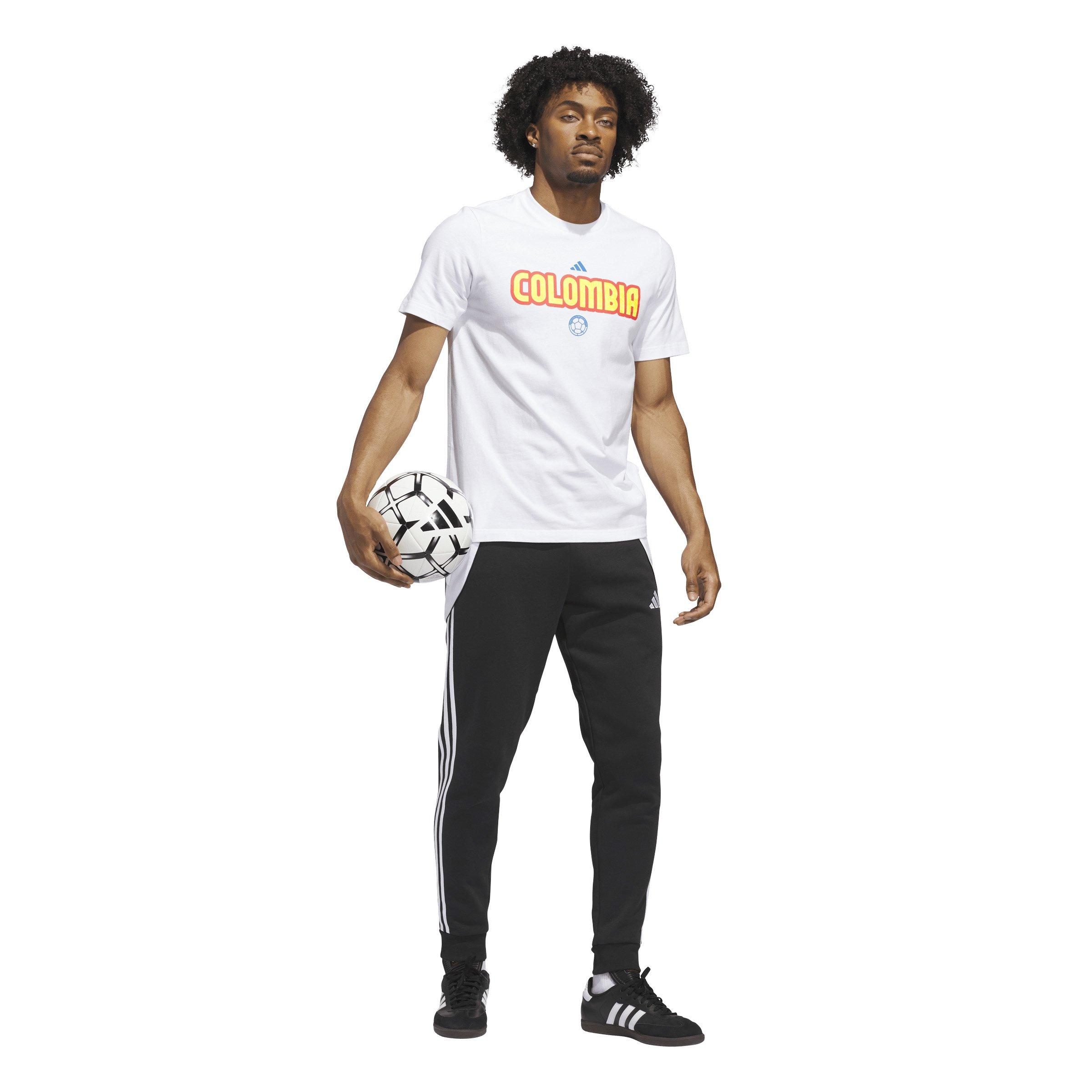 adidas Men's World Cup 26 Columbia Home Graphic Tee - White - WHITE Thumbnail View 5