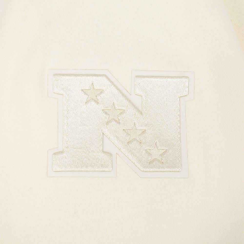 Pro Standard Men's NFL Dallas Cowboys Neutral Drop Shoulder Pullover Hoodie - Eggshell - EGGSHELL