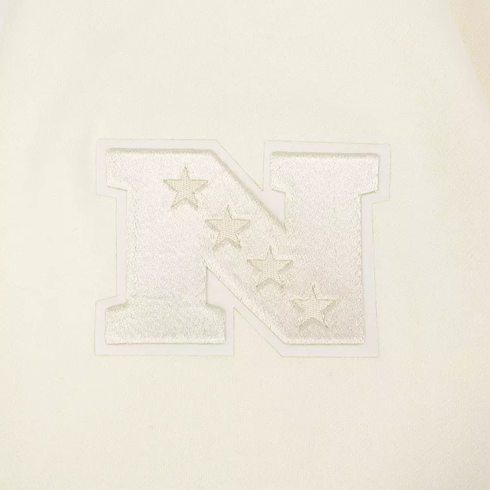 Pro Standard Men's NFL Dallas Cowboys Neutral Drop Shoulder Pullover Hoodie - Eggshell - EGGSHELL