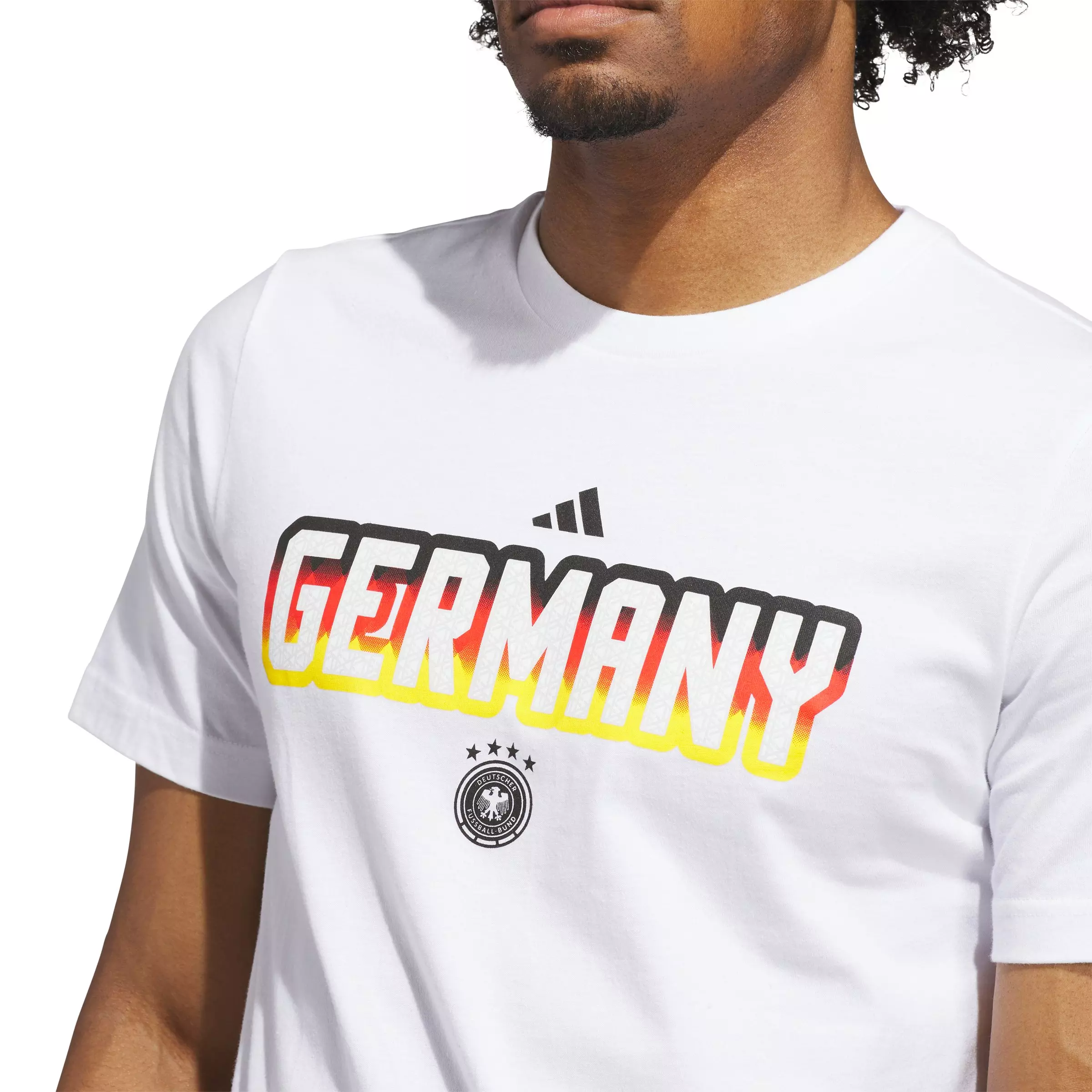adidas Men's FIFA World Cup 26 Germany Home Graphic Tee -White - WHITE