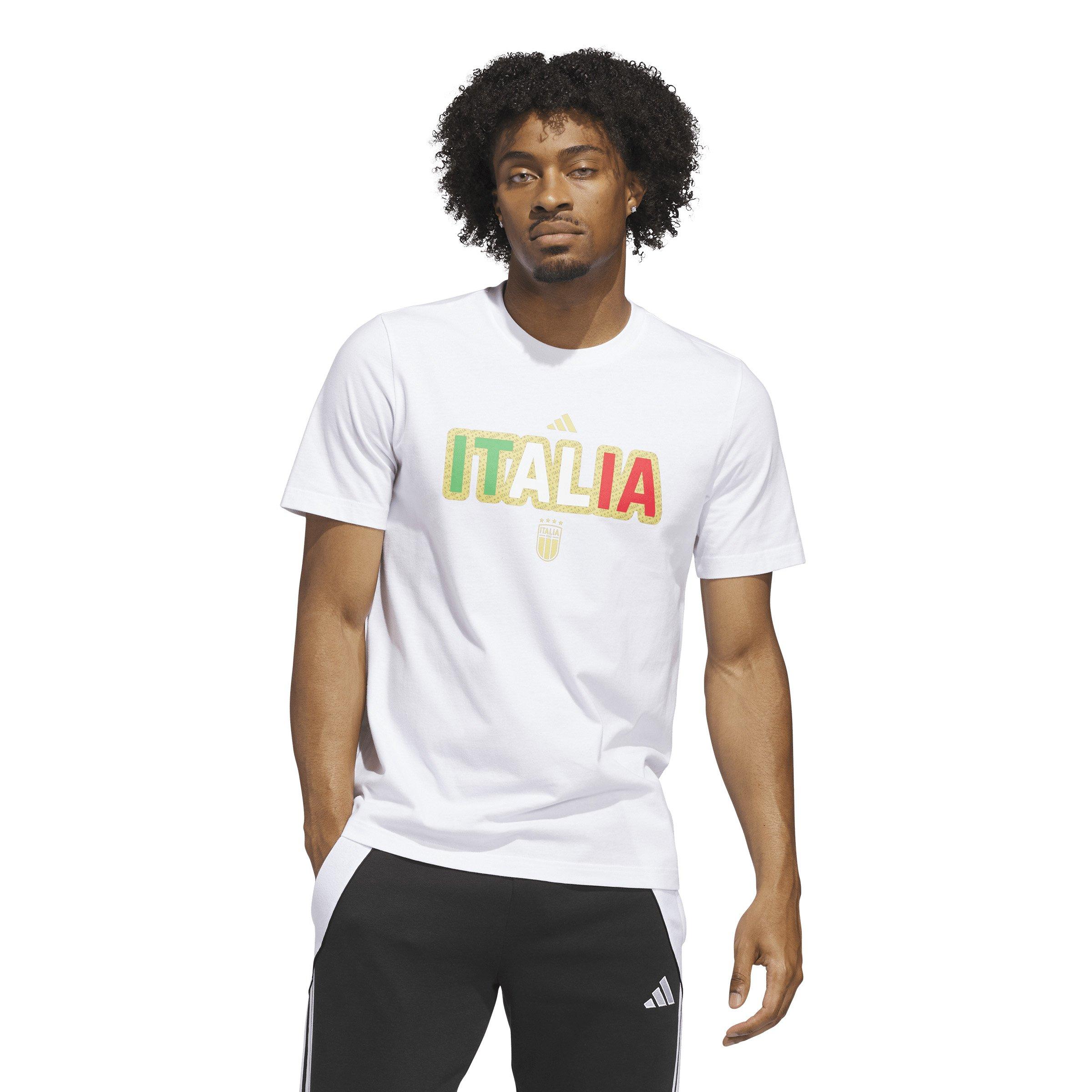 adidas Men's FIFA World Cup 26 Italy Home Graphic Tee - White - WHITE Thumbnail View 1