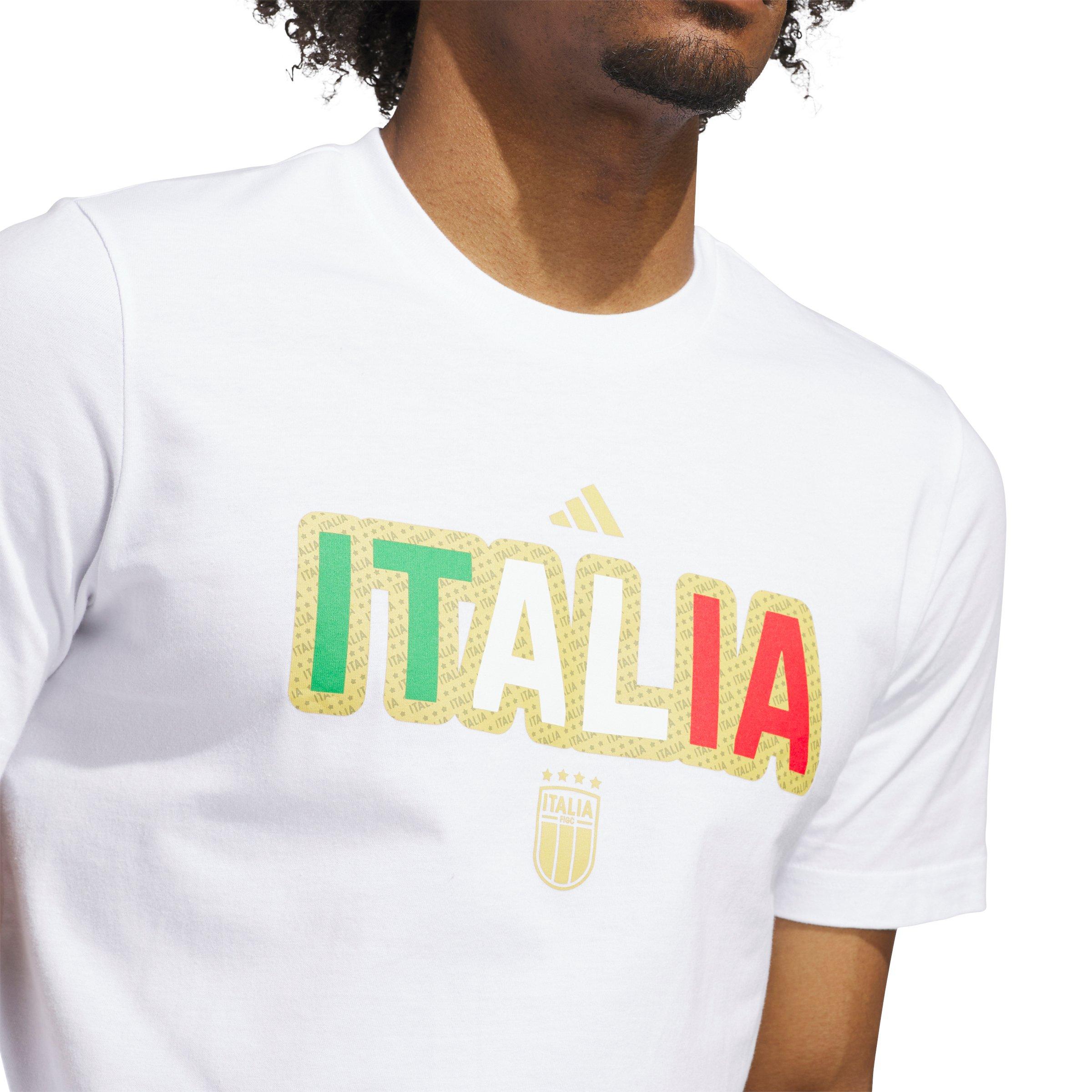 adidas Men's FIFA World Cup 26 Italy Home Graphic Tee - White - WHITE Thumbnail View 3
