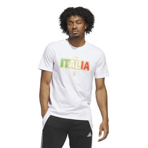 adidas Men's FIFA World Cup 26 Italy Home Graphic Tee -White