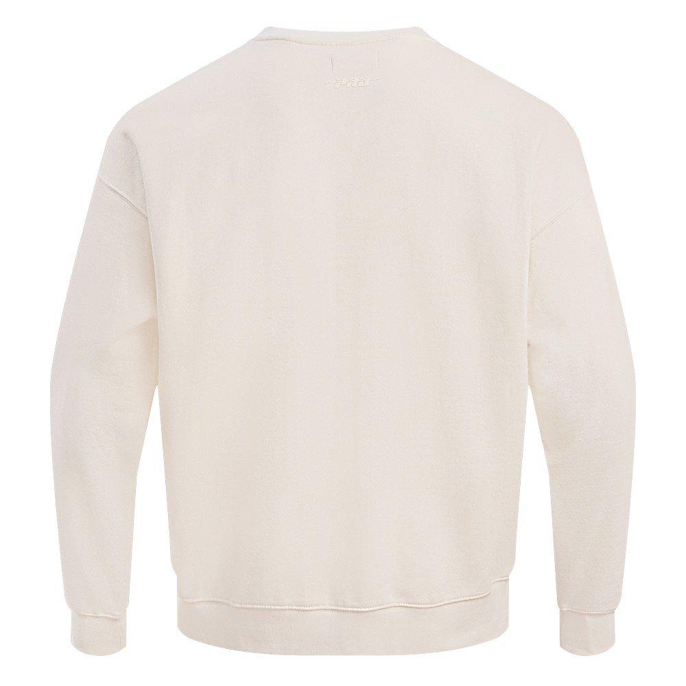 Pro Standard Men's NFL Dallas Cowboys Neutral Drop Shoulder Fleece Crewneck Sweatshirt - Eggshell - EGGSHELL