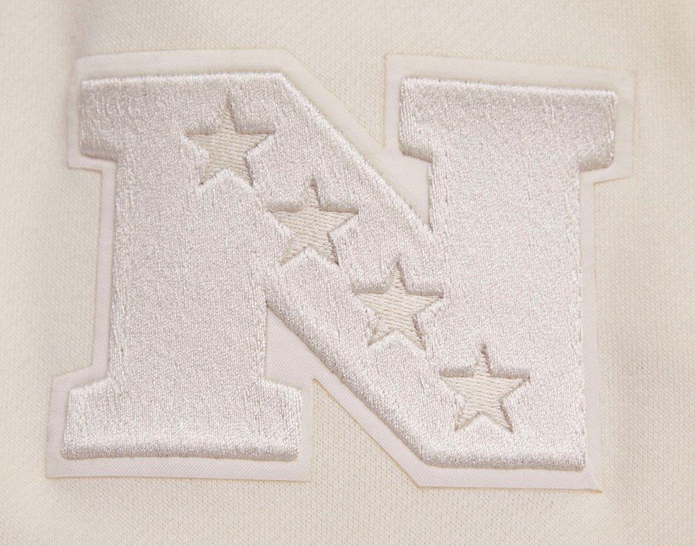 Pro Standard Men's NFL Dallas Cowboys Neutral Drop Shoulder Fleece Crewneck Sweatshirt - Eggshell - EGGSHELL
