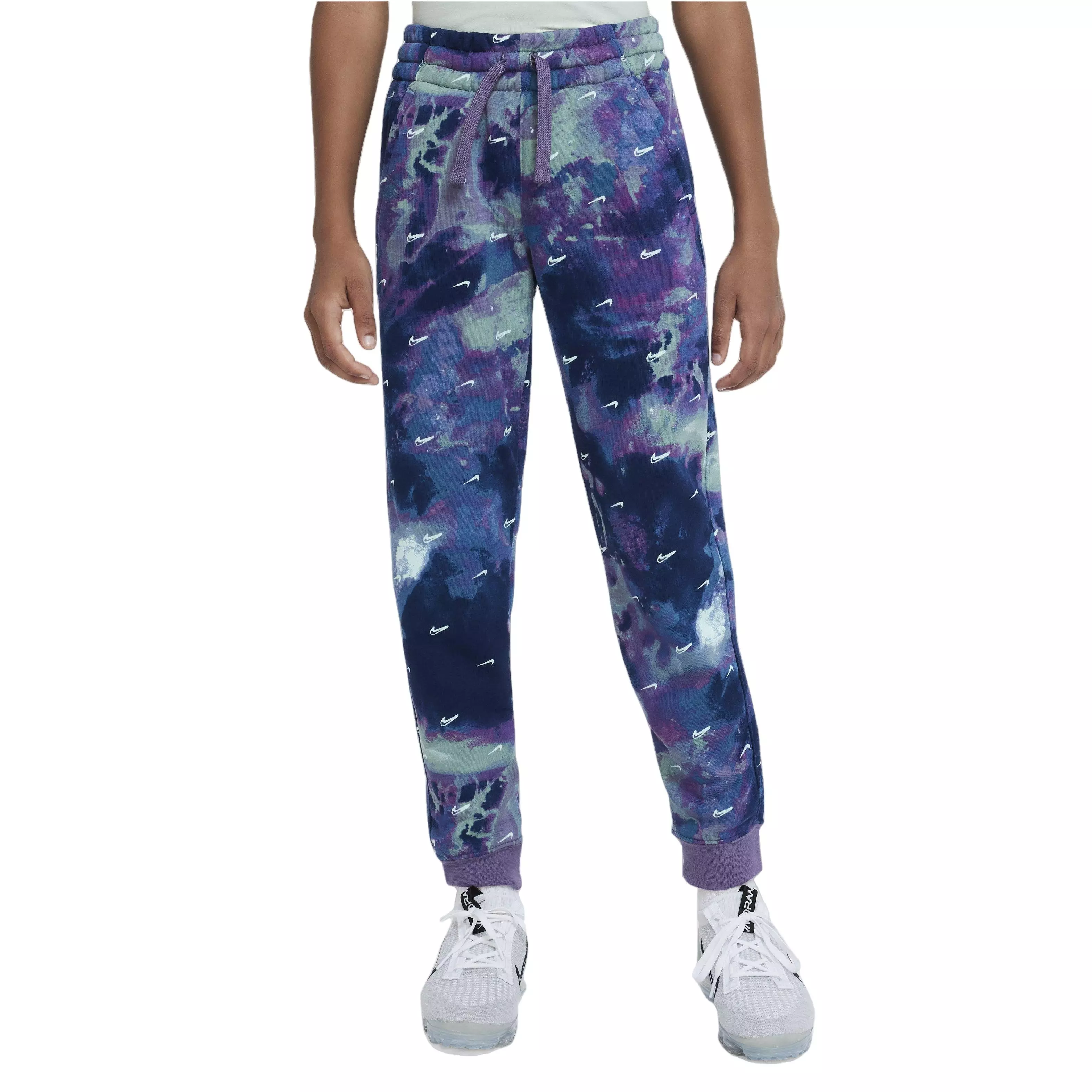 Nike Boys' Sportswear Club All Over Print French Terry Joggers