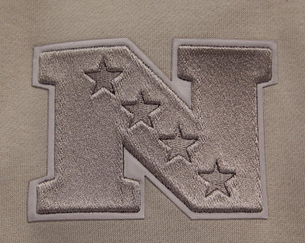 Pro Standard Men's NFL Dallas Cowboys Neutral Drop Shoulder Fleece Crewneck Sweatshirt - Taupe - TAUPE