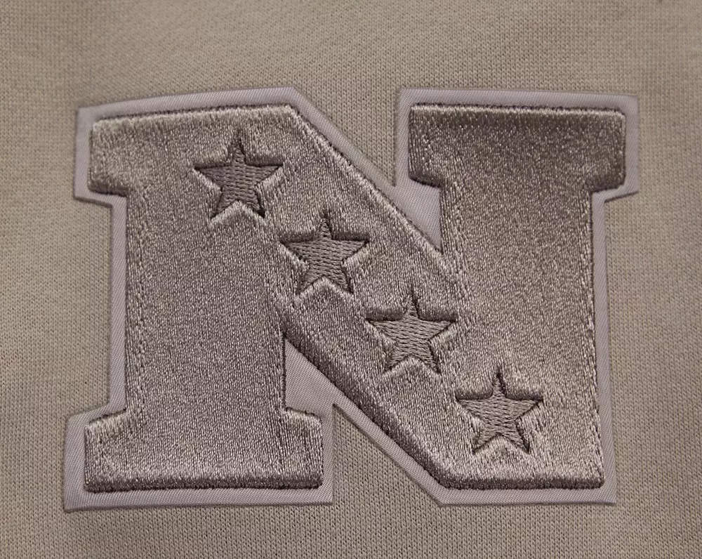 Pro Standard Men's NFL Dallas Cowboys Neutral Drop Shoulder Fleece Crewneck Sweatshirt - Taupe - TAUPE