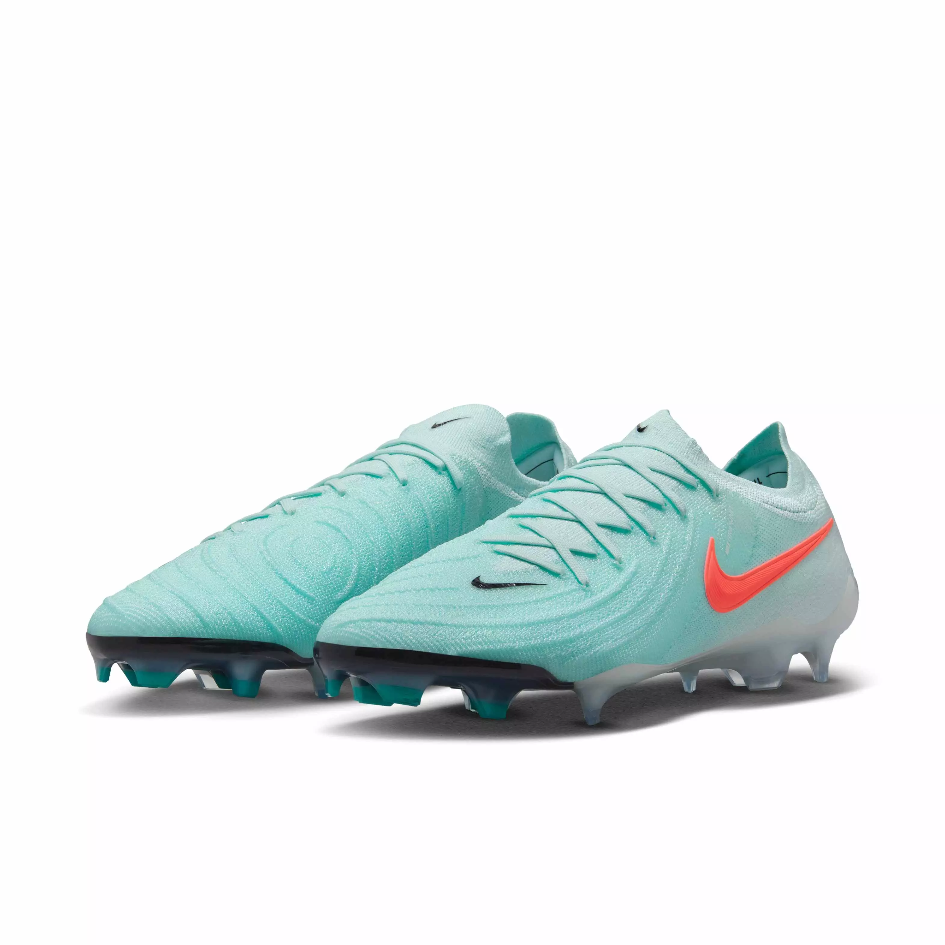 Nike Phantom GX 2 Elite FG "Mint/Off Noir/Atomic Red" Men's Soccer Cleat - MINT/OFF NOIR/RED