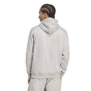 adidas Originals Men's Trefoil Essentials Hoodie -Grey/White