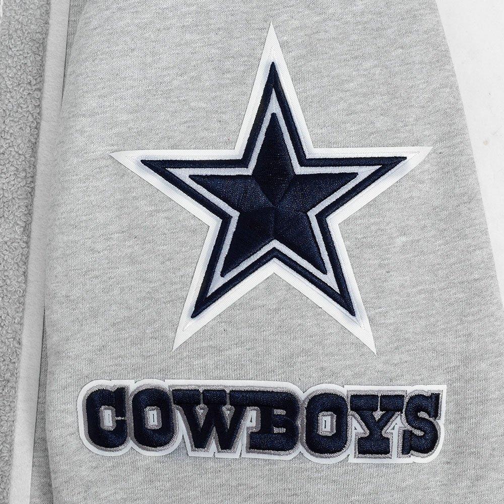 Pro Standard Men's NFL Dallas Cowboys Mashup Rib Crewneck Sweatshirt - Grey - GREY
