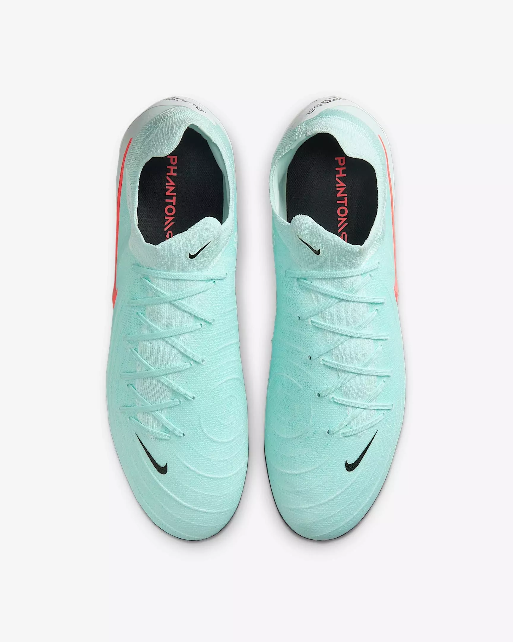 Nike Phantom GX 2 Pro FG "Mint/Off Noir/Atomic Red" Men's Soccer Cleat - MINT/OFF NOIR/RED