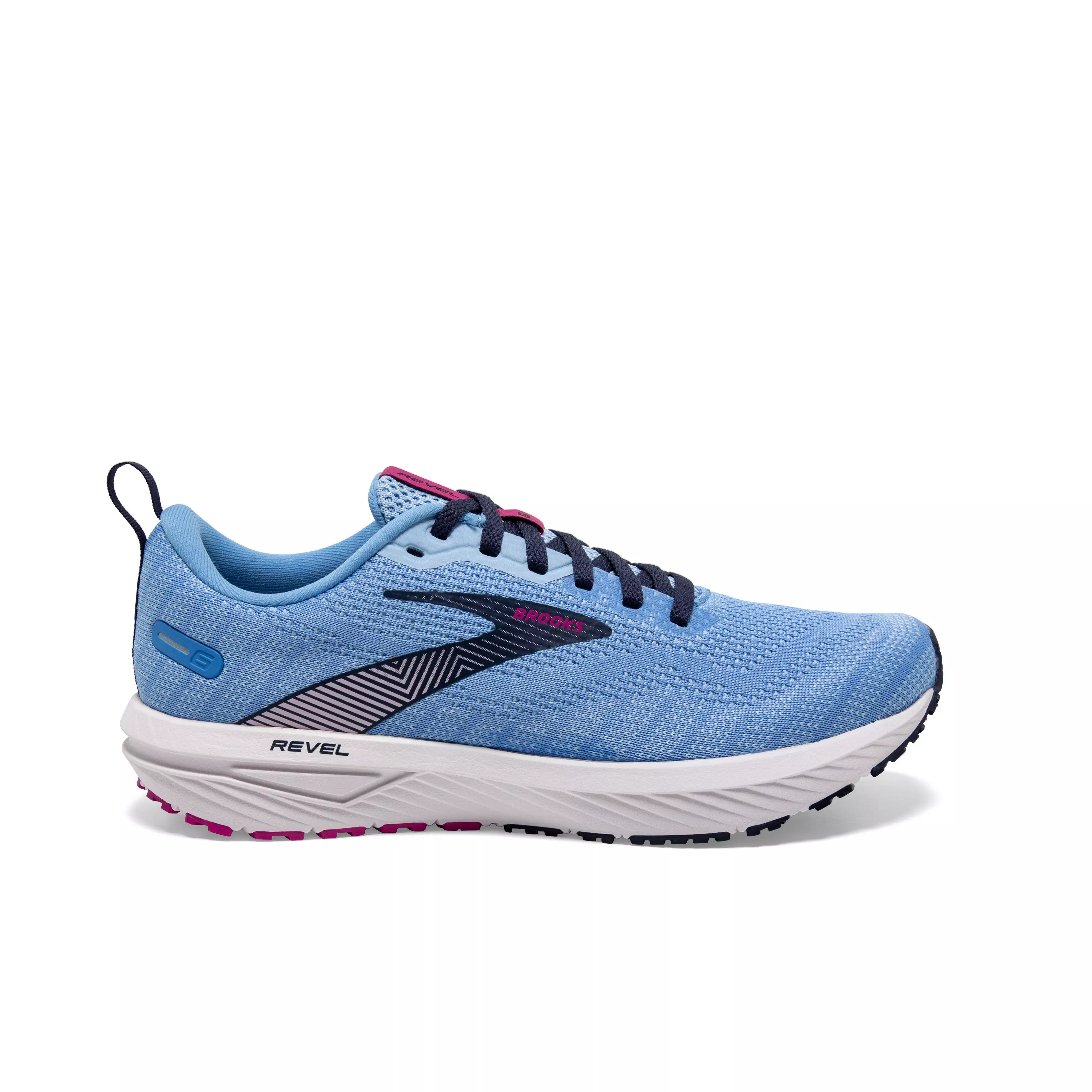 Brooks Revel 6 "Marina/Lilac Rose/Pink Lady" Women's Running Shoe - MARINA/LILAC/PINK