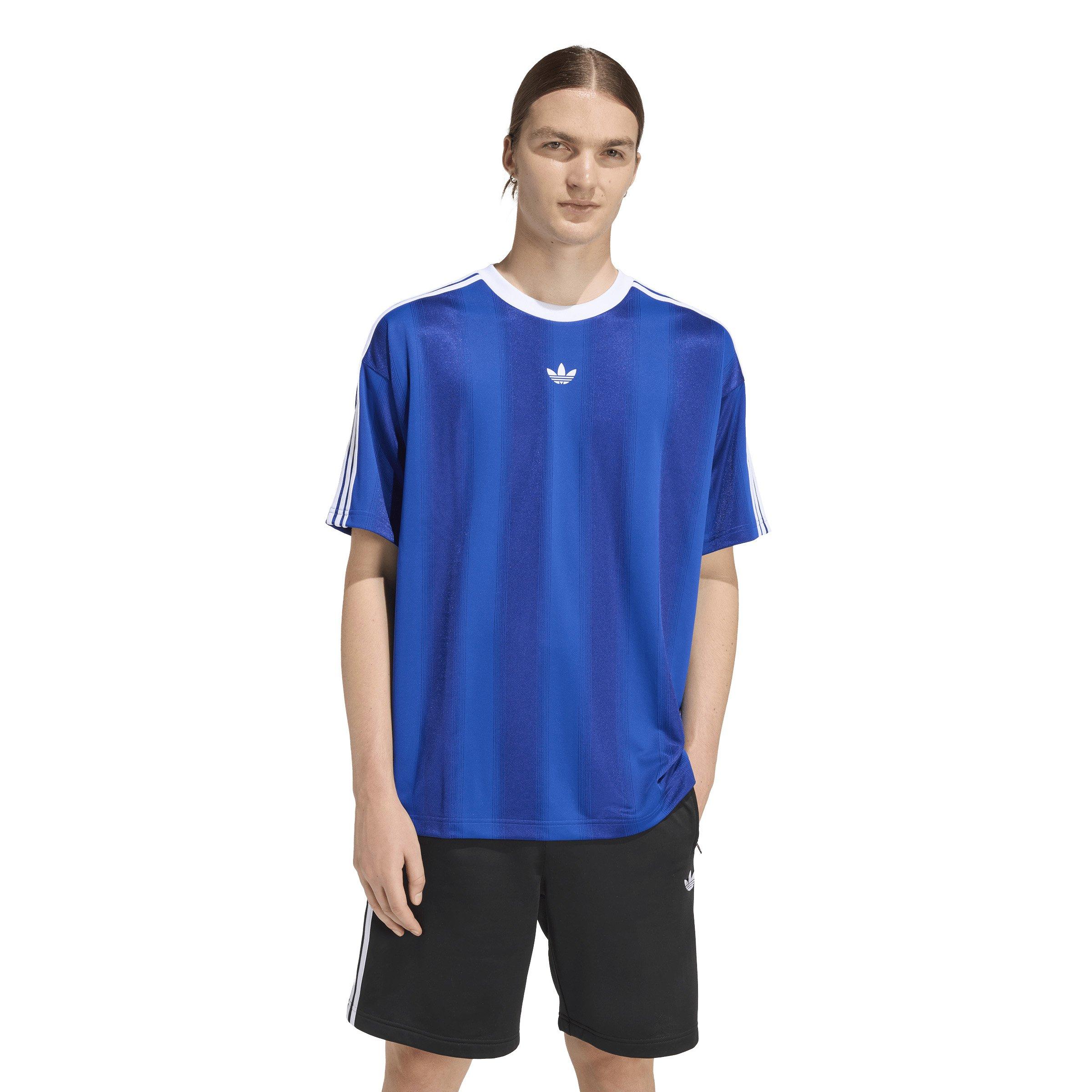 adidas Originals Men's Adicolor Jacquard Jersey -Royal - ROYAL Thumbnail View 1