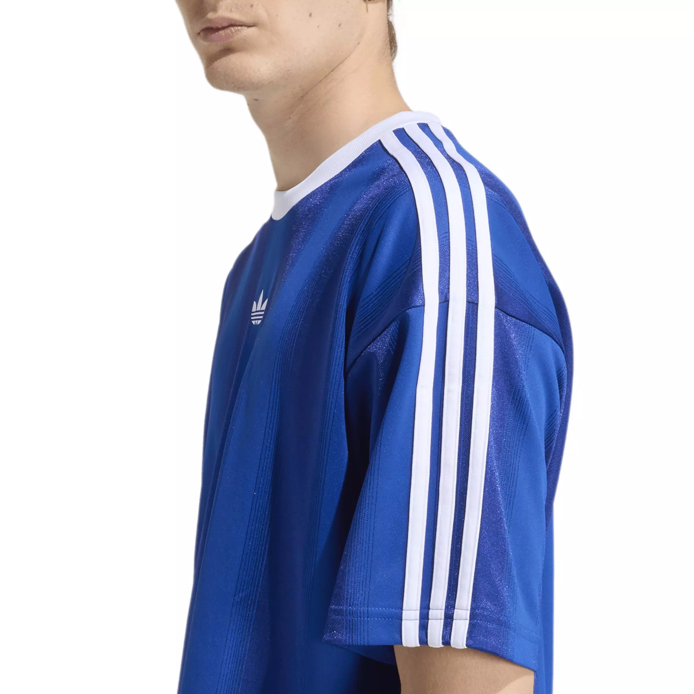 adidas Originals Men's Adicolor Jacquard Jersey -Royal - ROYAL