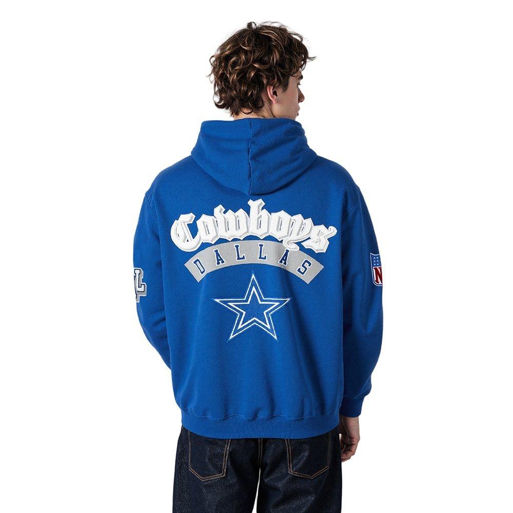 Pro Standard Men's NFL Dallas Cowboys Best Of Drop Shoulder PO Hoodie - Blue - BLUE