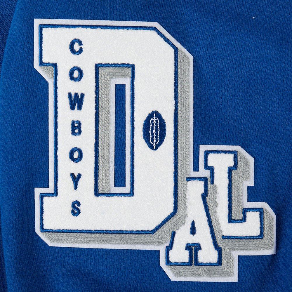 Pro Standard Men's NFL Dallas Cowboys Best Of Drop Shoulder PO Hoodie - Blue - BLUE