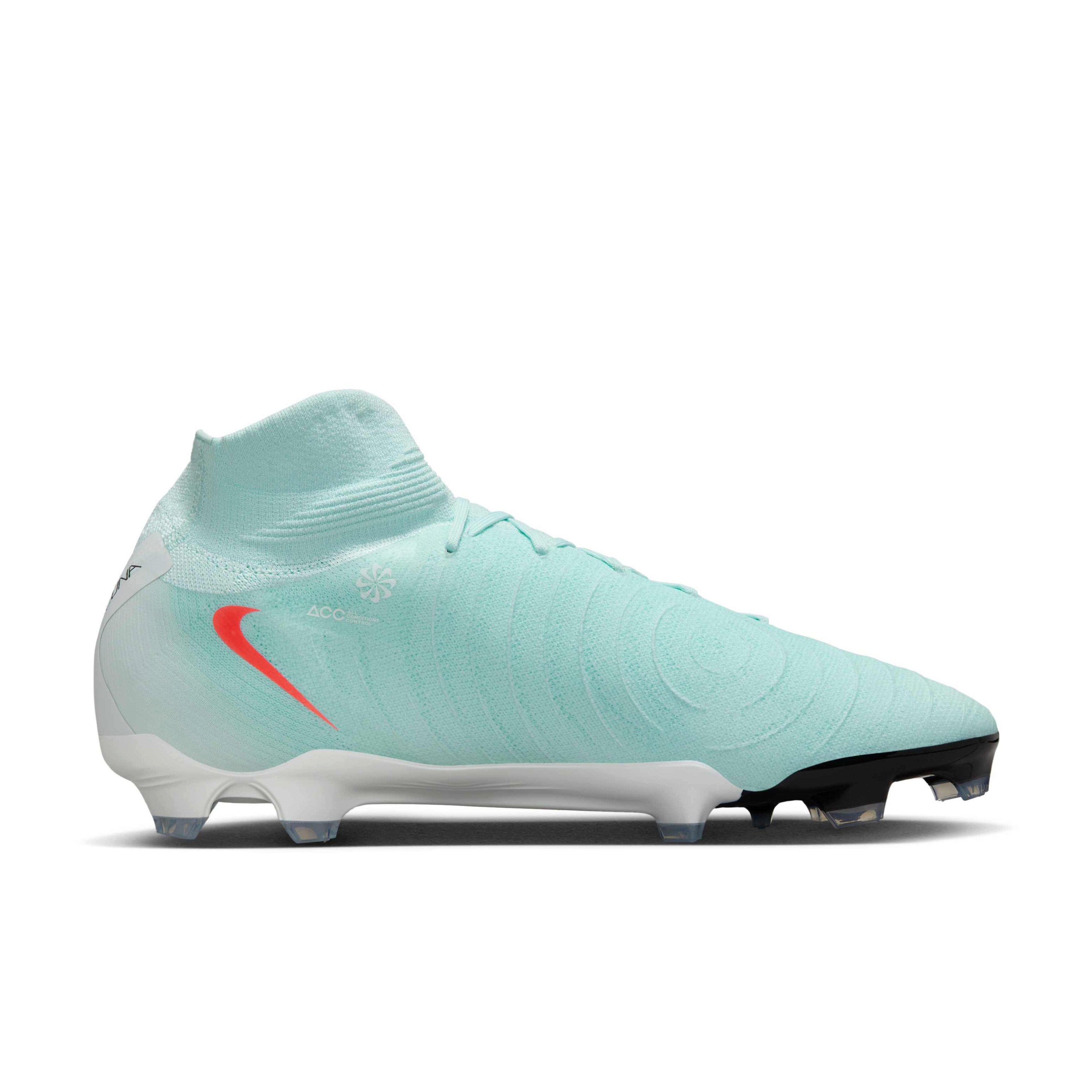 Nike Phantom Luna 2 Pro FG "Mint/Off Noir/Atomic Red" Men's Soccer Cleat - MINT/OFF NOIR/RED Thumbnail View 1