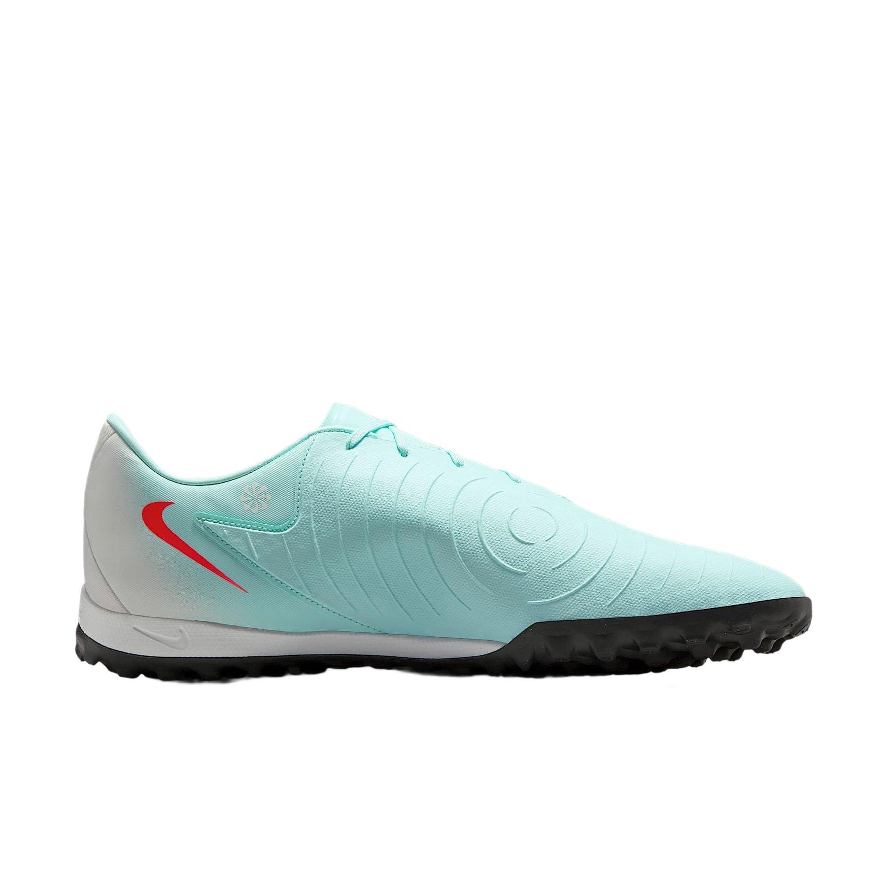 Nike Phantom GX 2 Academy Turf "Mint/Off-Noir/Atomic Red" Men's Soccer Shoe - MINT/WHITE/RED Thumbnail View 1