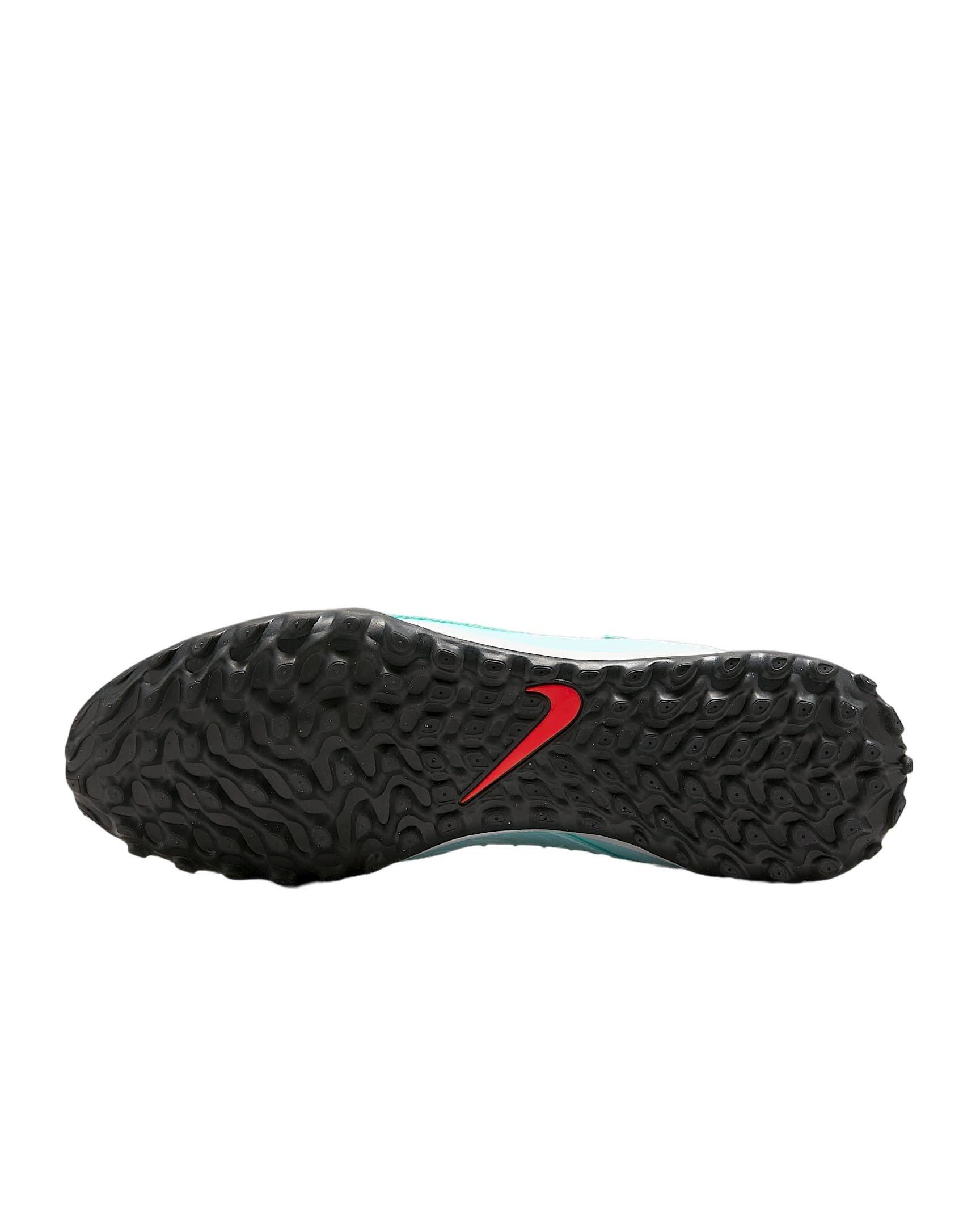 Nike Phantom GX 2 Academy Turf "Mint/Off-Noir/Atomic Red" Men's Soccer Shoe - MINT/WHITE/RED Thumbnail View 8