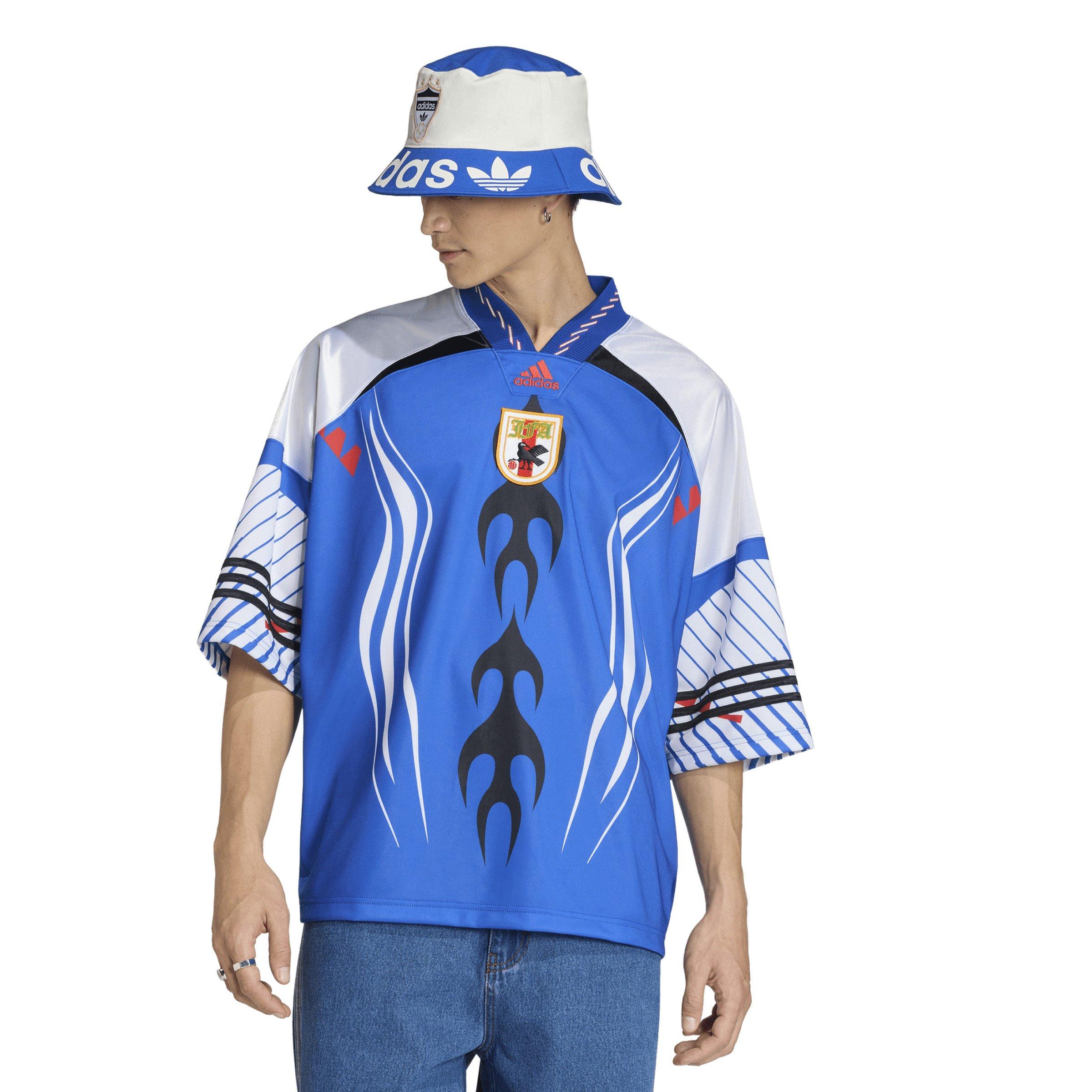 adidas Originals Men's Bringbacks Remixed Japan Jersey - Blue/White - BLUE/WHITE Thumbnail View 1