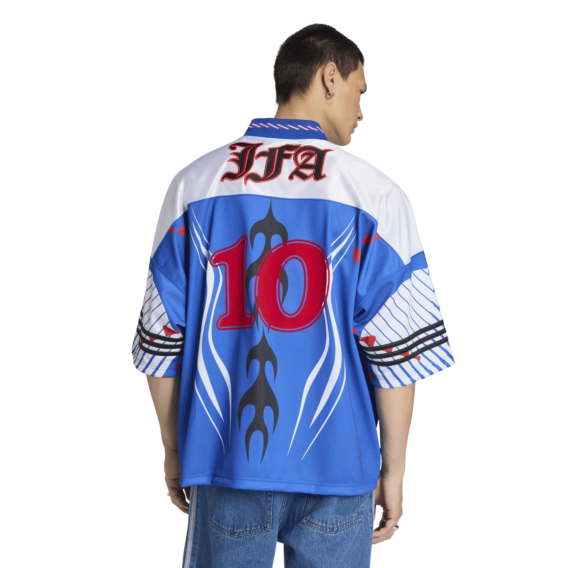 adidas Originals Men's Bringbacks Remixed Japan Jersey - Blue/White - BLUE/WHITE Thumbnail View 2
