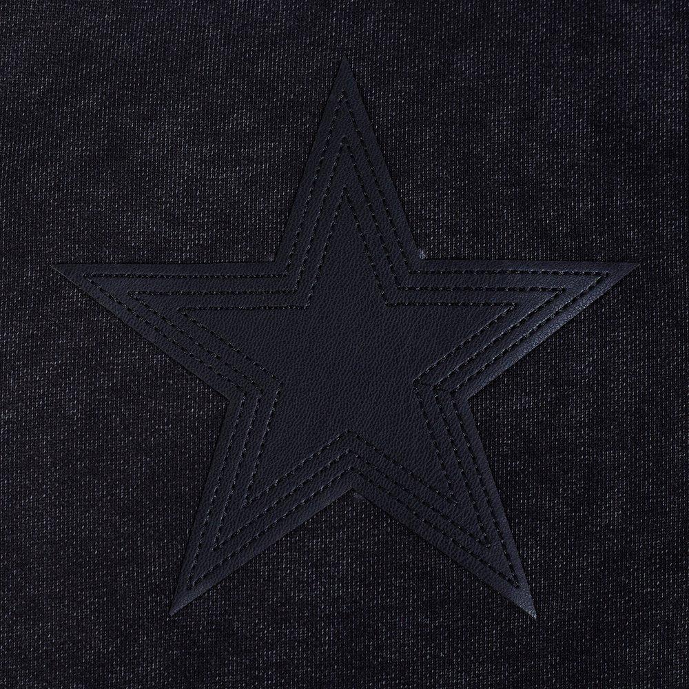Pro Standard Men's NFL Dallas Cowboys Washed Vanguard Enzyme Washed DS PO Hoodie - Washed Black - WASHED BLACK