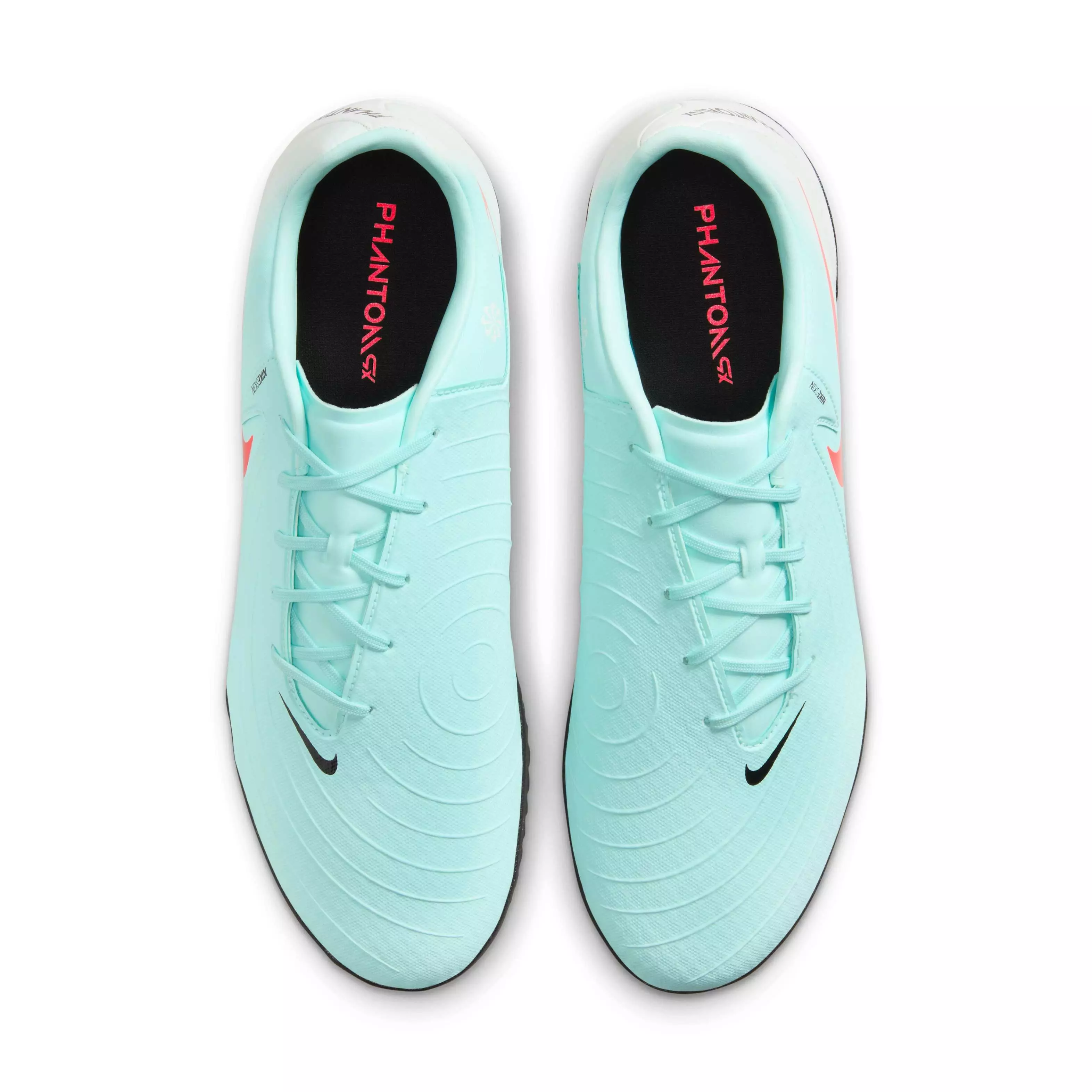 Nike Phantom GX 2 Academy IC "Mint/Off Noir/Atomic Red" Men's Soccer Shoe - MINT/OFF NOIR/RED