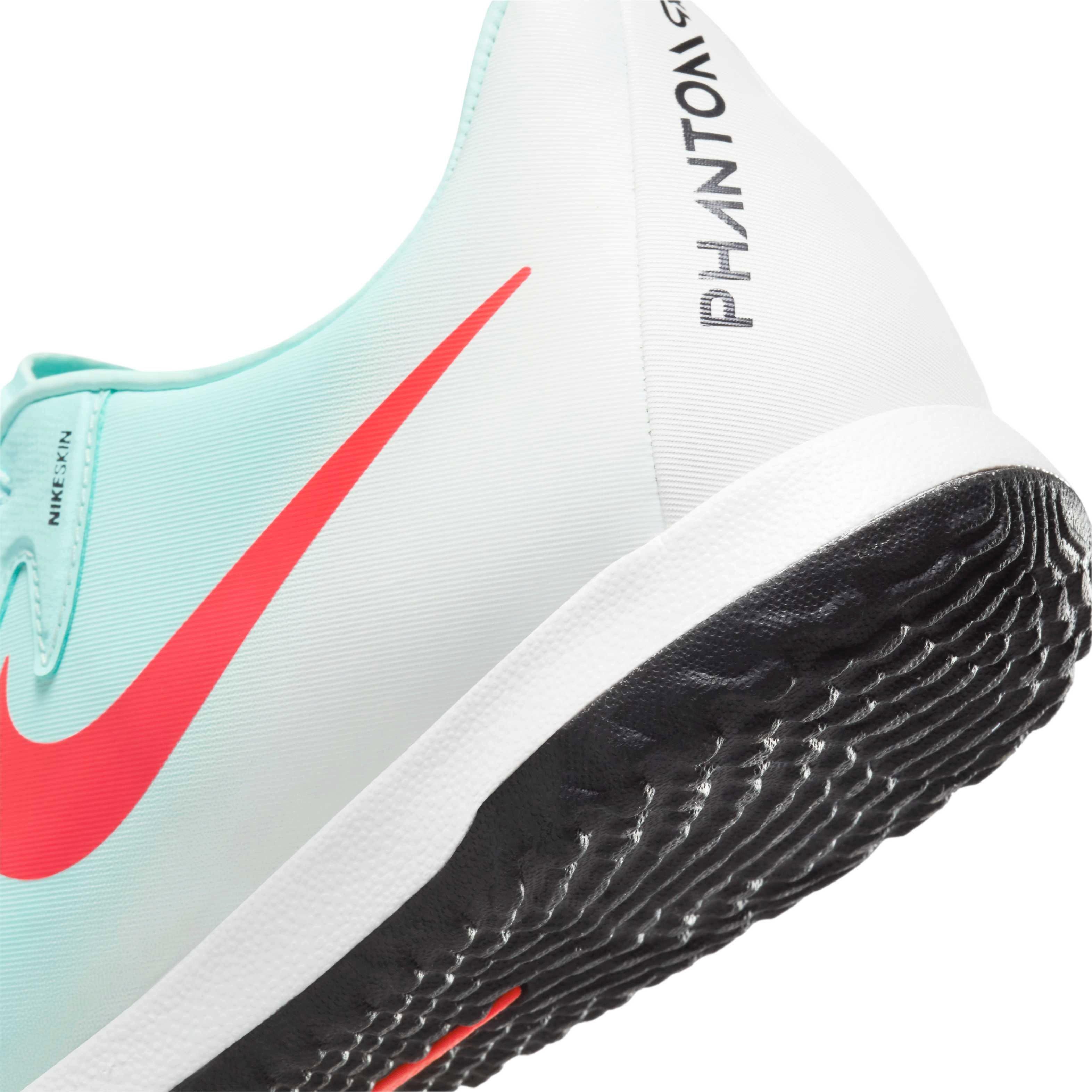 Nike Phantom GX 2 Academy IC "Mint/Off Noir/Atomic Red" Men's Soccer Shoe - MINT/OFF NOIR/RED Thumbnail View 8