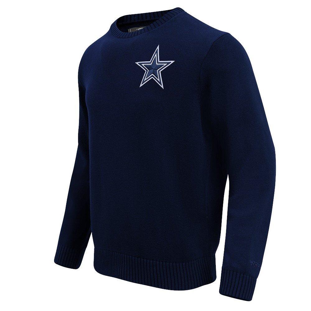 Pro Standard Men's NFL Dallas Cowboys Classic Crewneck Sweater - Navy - NAVY