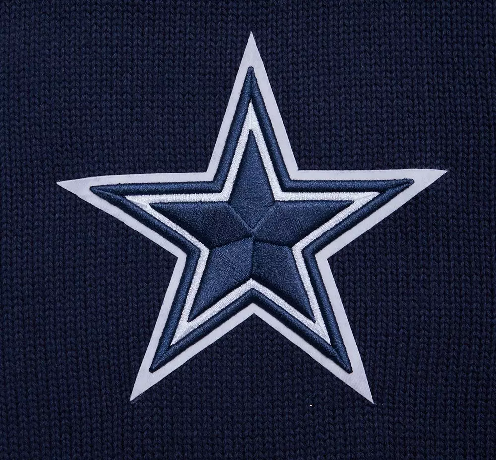 Pro Standard Men's NFL Dallas Cowboys Classic Crewneck Sweater - Navy - NAVY