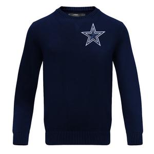 Pro Standard Men's NFL Dallas Cowboys Classic Crewneck Sweater - Navy - NAVY