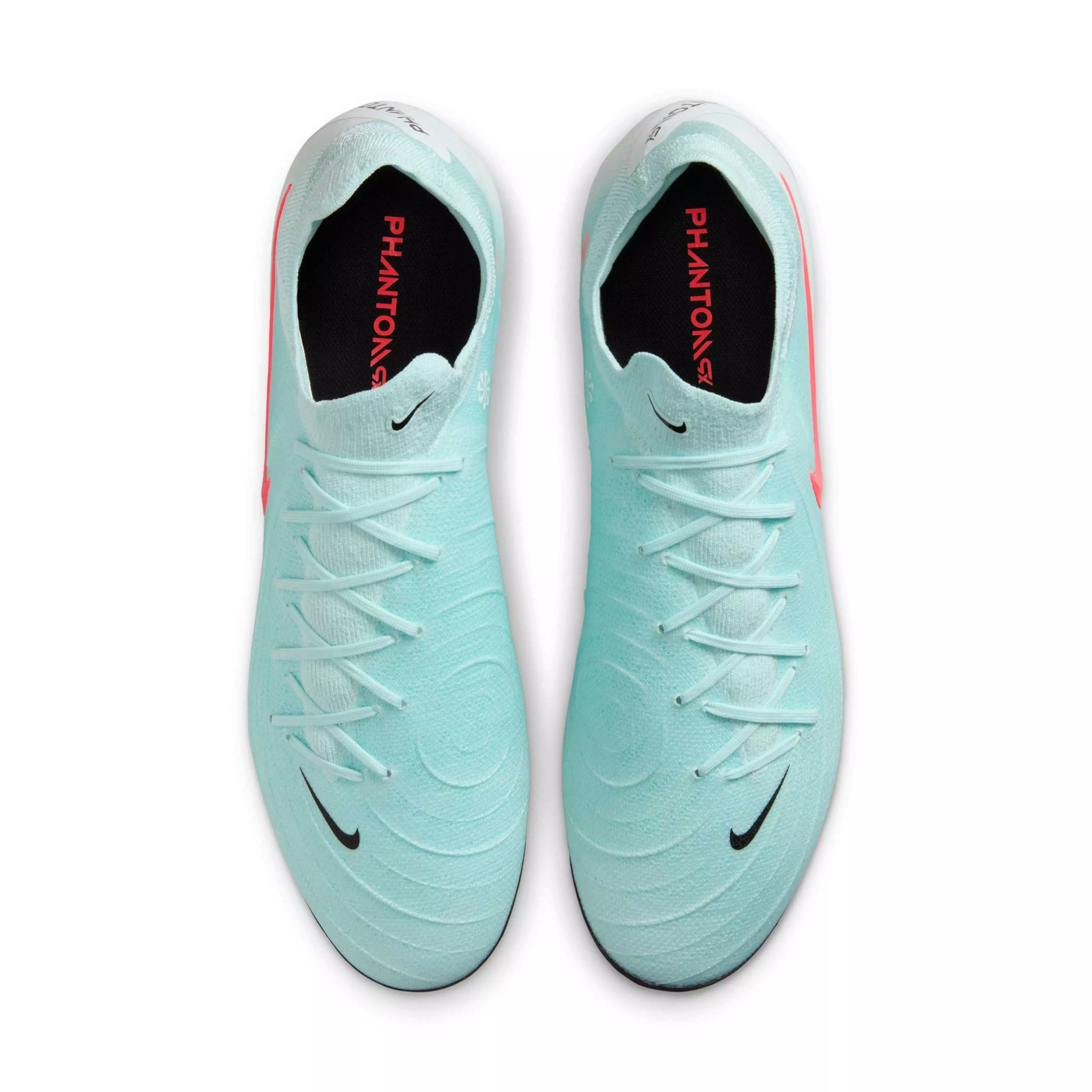 Nike Phantom GX 2 Pro AG "Mint/Off Noir/Atomic Red" Men's Soccer Cleat - MINT/OFF NOIR/RED