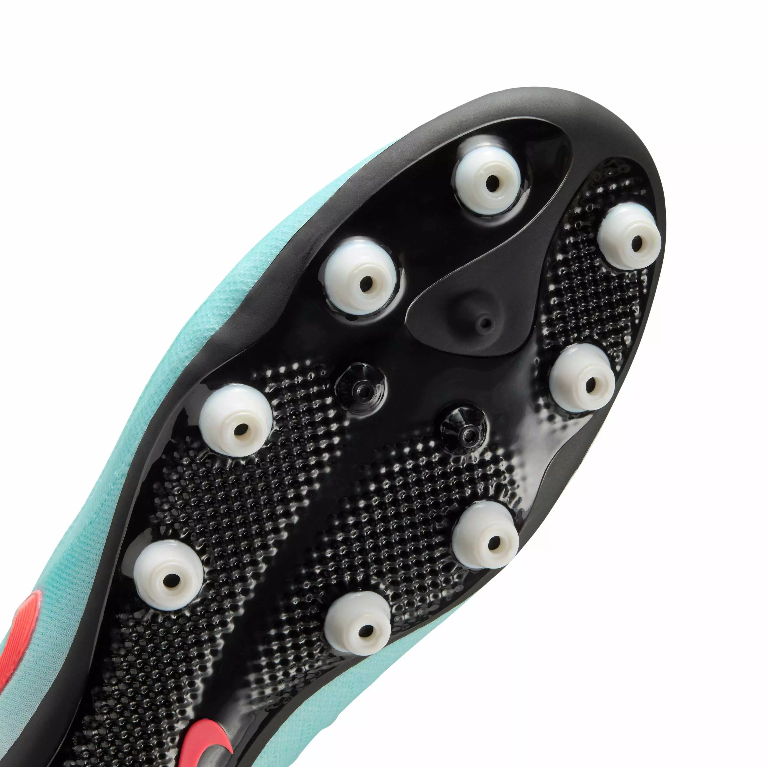 Nike Phantom GX 2 Pro AG "Mint/Off Noir/Atomic Red" Men's Soccer Cleat - MINT/OFF NOIR/RED