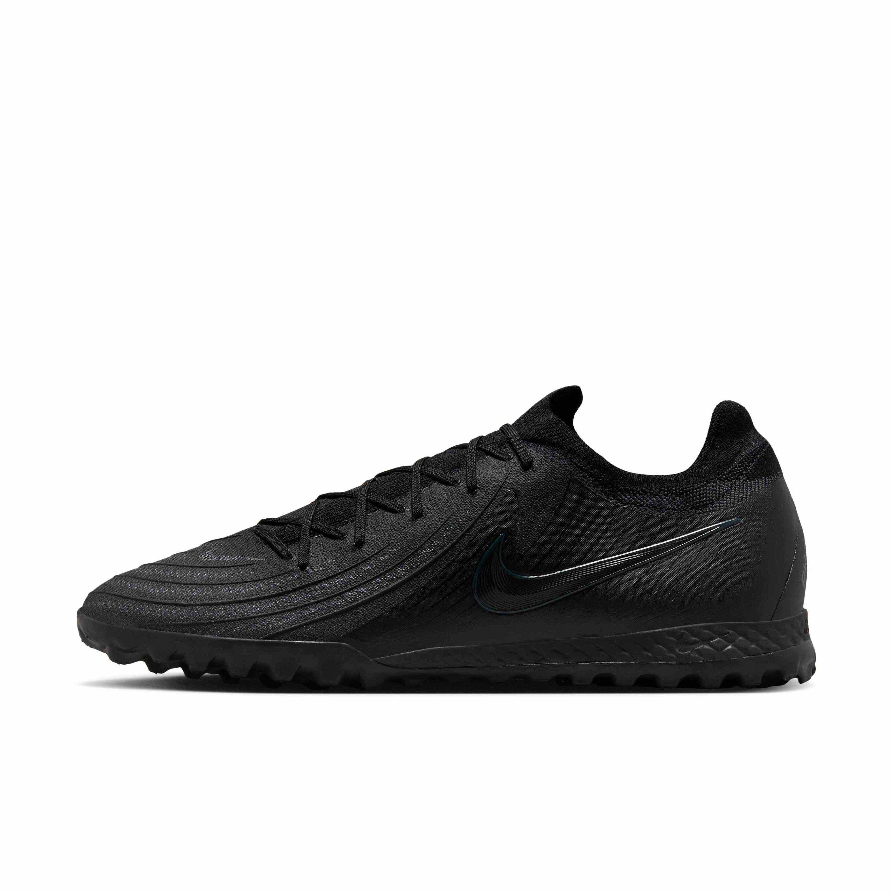 Nike Phantom GX 2 Pro Turf "Black/Deep Jungle/Black" Men's Soccer Shoe - BLACK/JUNGLE/BLACK Thumbnail View 2