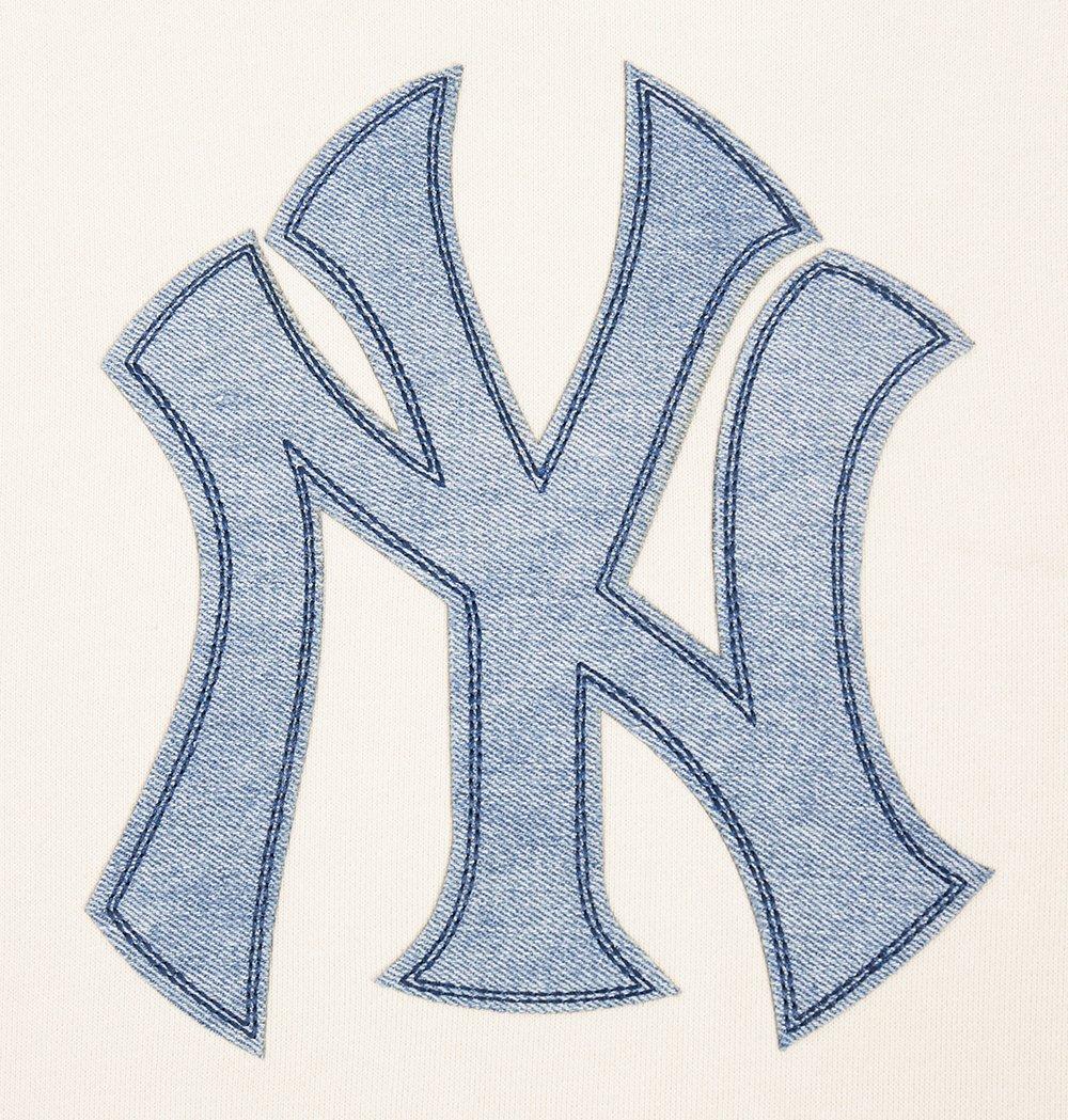 Pro Standard Men's MLB New York Yankees Varsity Blues Pullover Hoodie - Linen - LINEN  