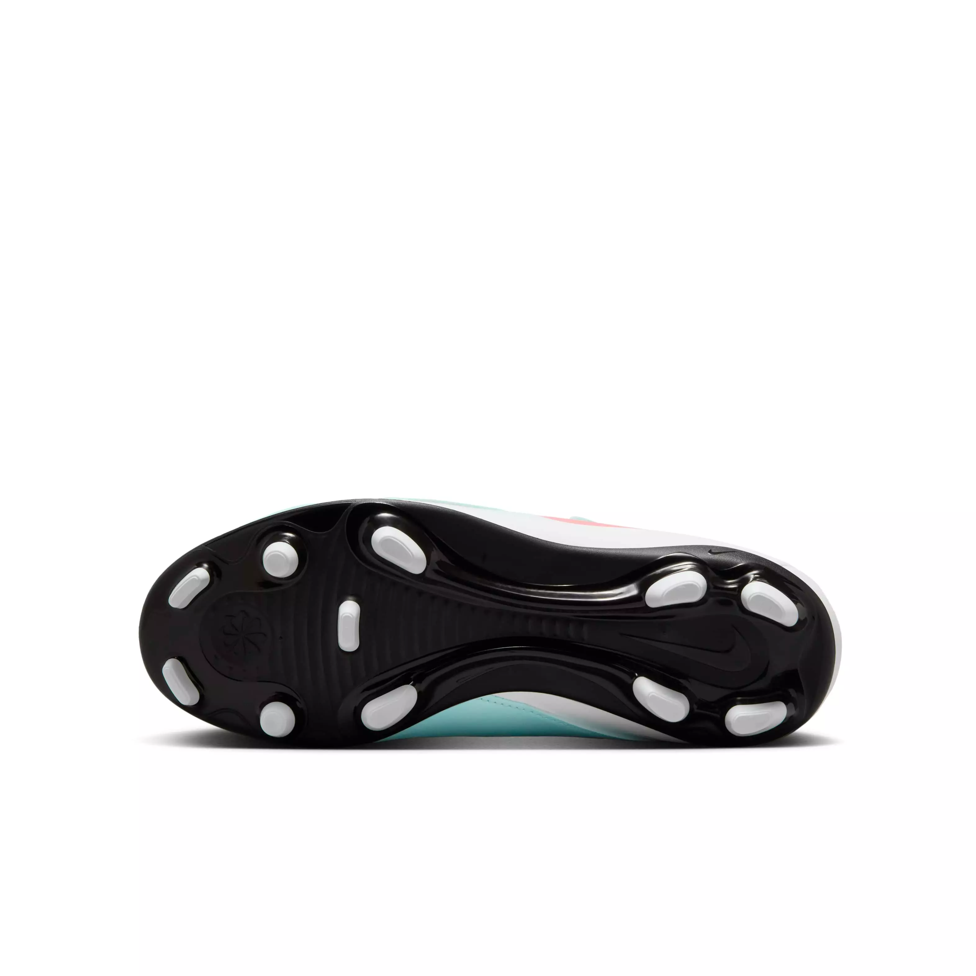 Nike Jr. Phantom GX 2 Club MG "Mint/Off Noir/Atomic Red" Grade School Kids' Soccer Cleat - MINT/OFF NOIR/RED